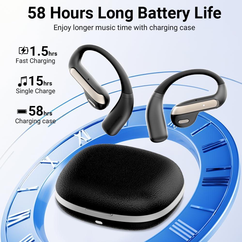 Auriculares Inalámbricos Bluetooth Faifxo YJ55 con Ganchos