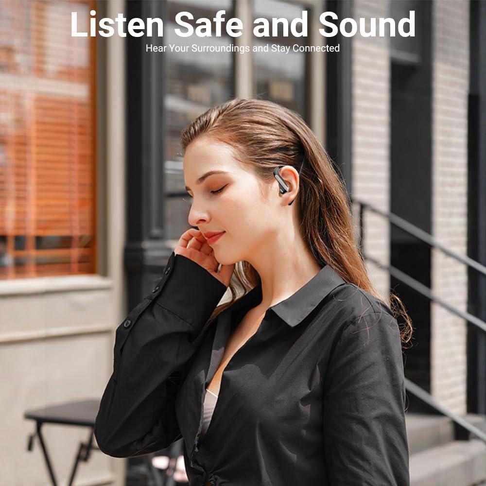 Auriculares Inalámbricos Bluetooth Faifxo YJ55 con Ganchos