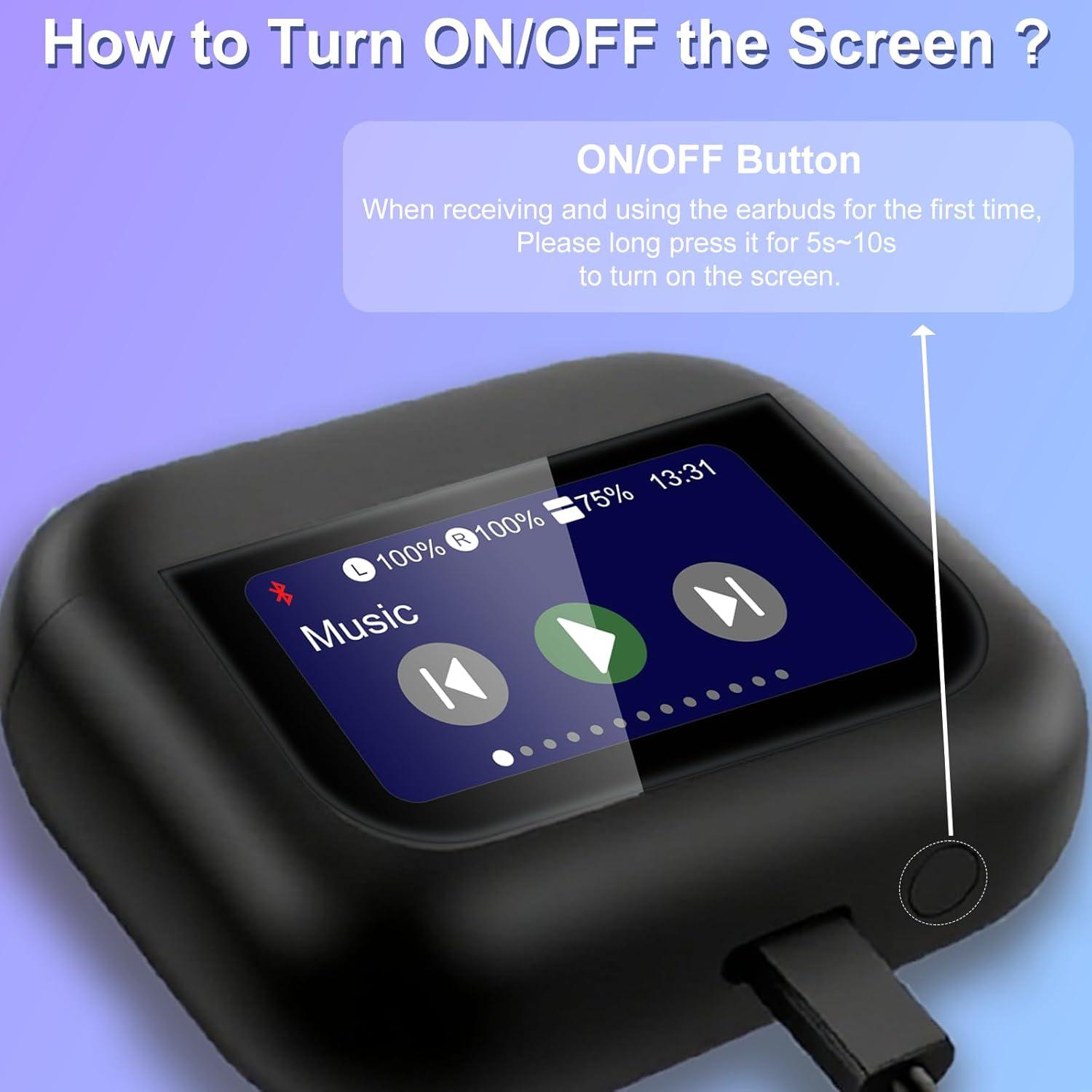 Auriculares Inalámbricos Binineew YW07 Bluetooth 5.4 ANC 40H