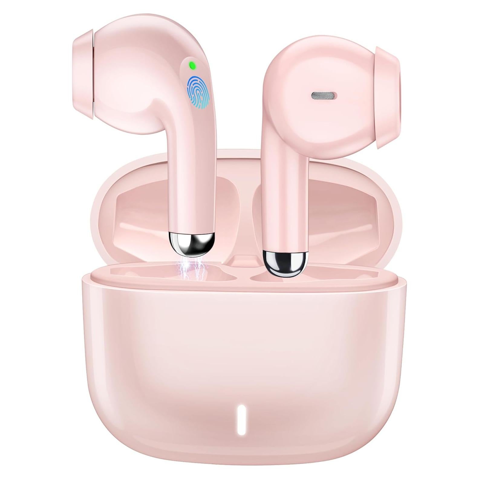 Auriculares Inalámbricos ACANDYA Rosa Bluetooth 5.3 HiFi