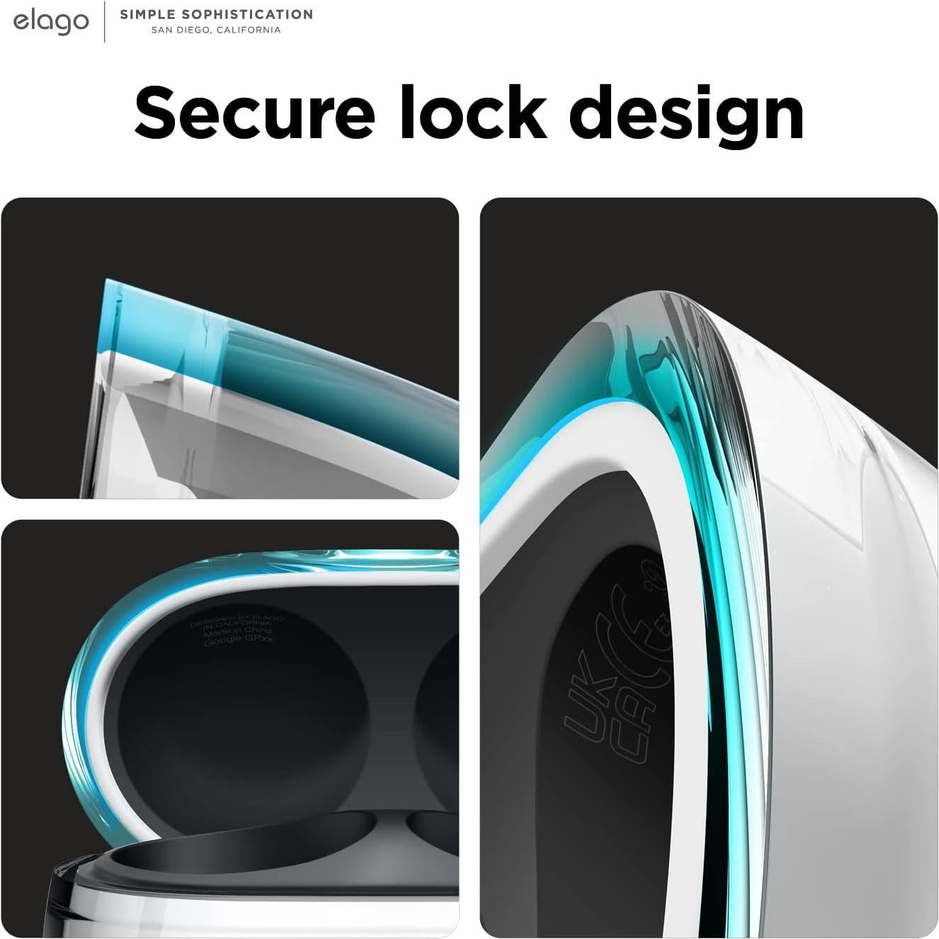 Funda Transparente elago para Google Pixel Buds Pro 2/Pro