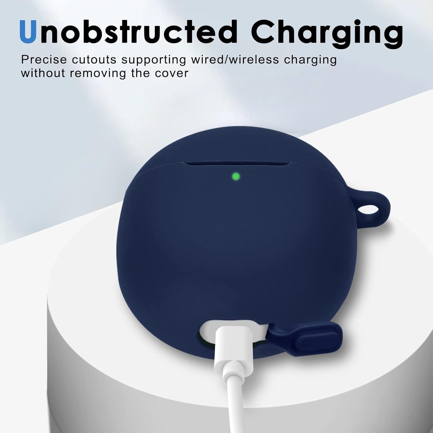 Funda Protectora Silicona LDSXAY para Google Pixel Buds Pro 2022/2024