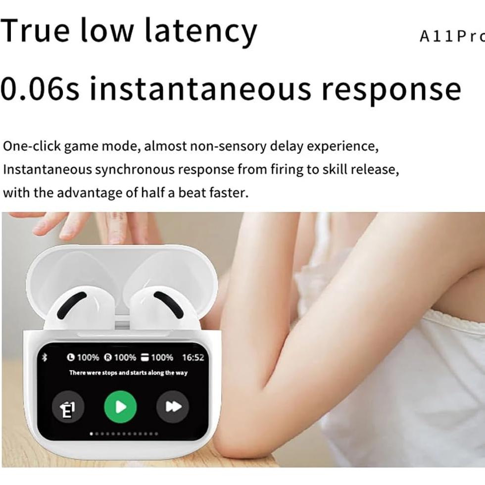 Auriculares Inalámbricos Bluetooth 5.4 T18 HiFi Estéreo IPX7