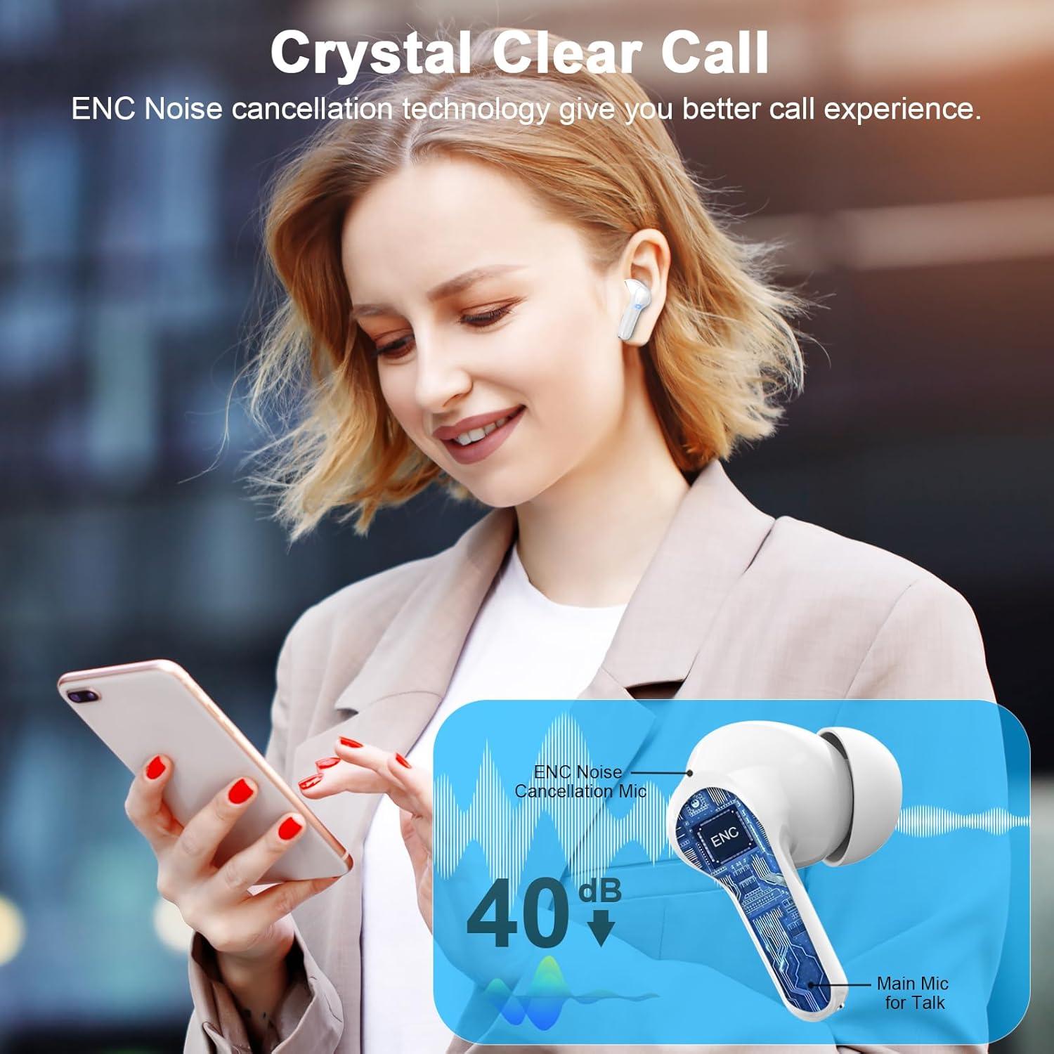 Auriculares Inalámbricos Donerton I66 Bluetooth 5.4 IP7 45H