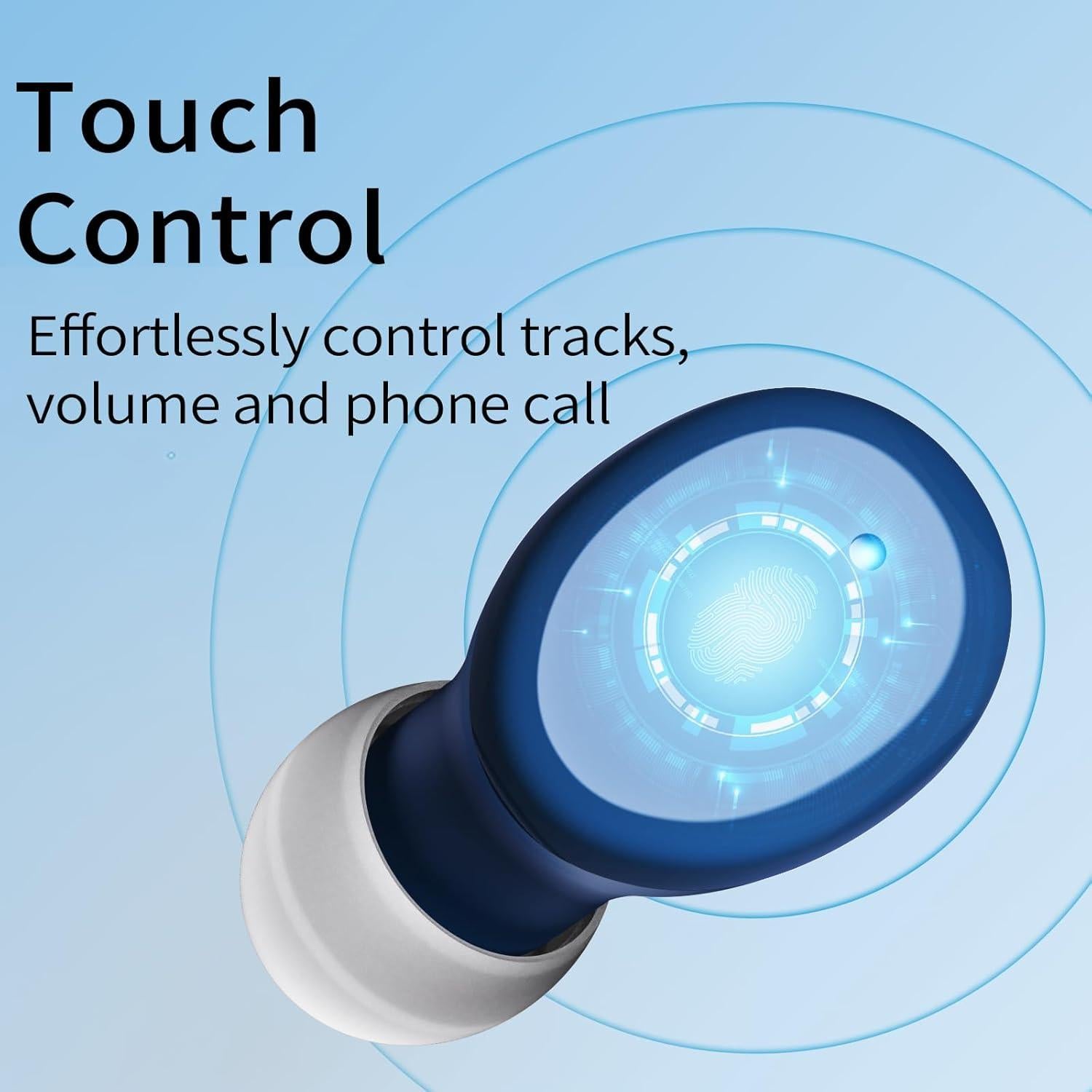 Auriculares In-Ear Inalámbricos Redpepper S8 Bluetooth 5.3 Azul