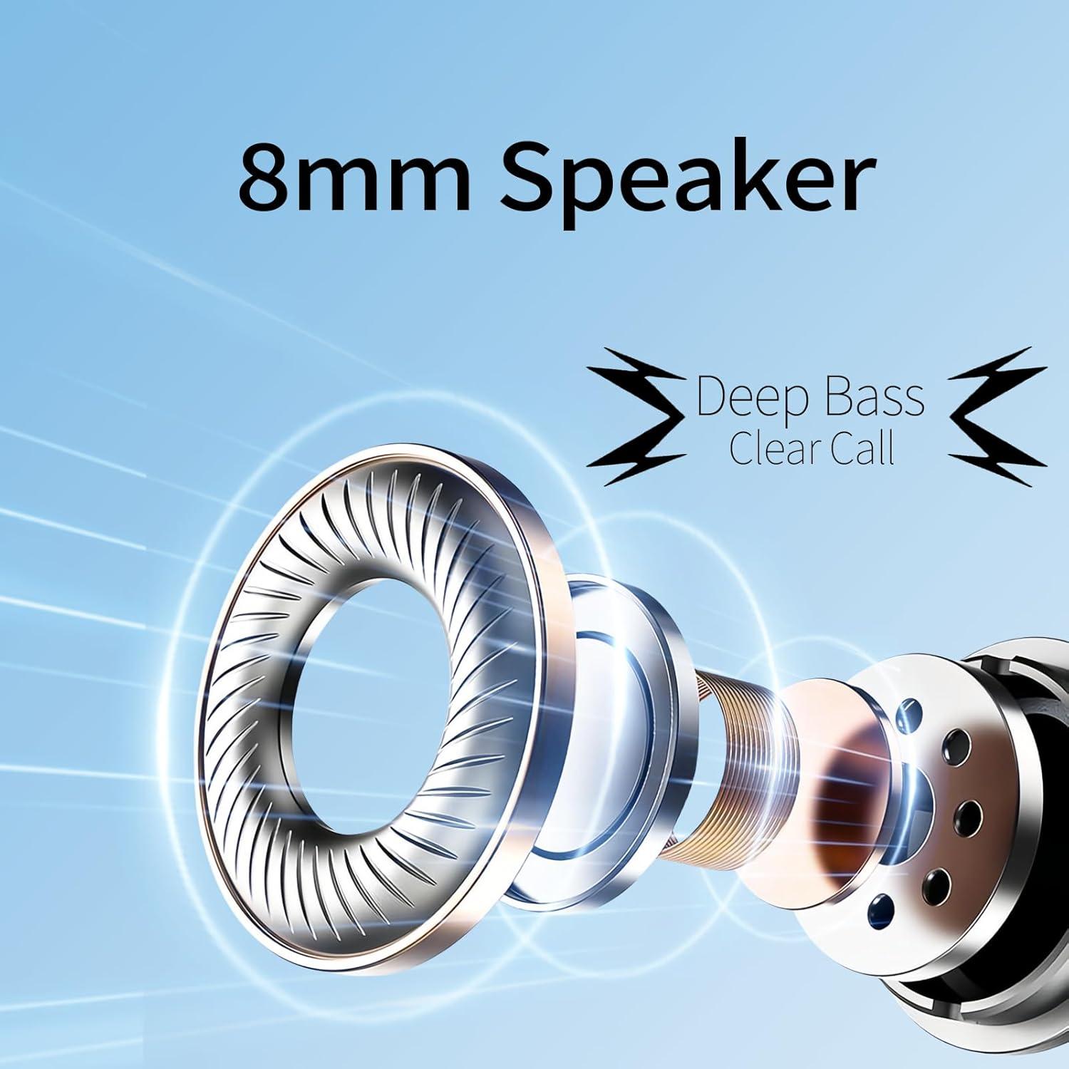 Auriculares In-Ear Inalámbricos Redpepper S8 Bluetooth 5.3 Azul