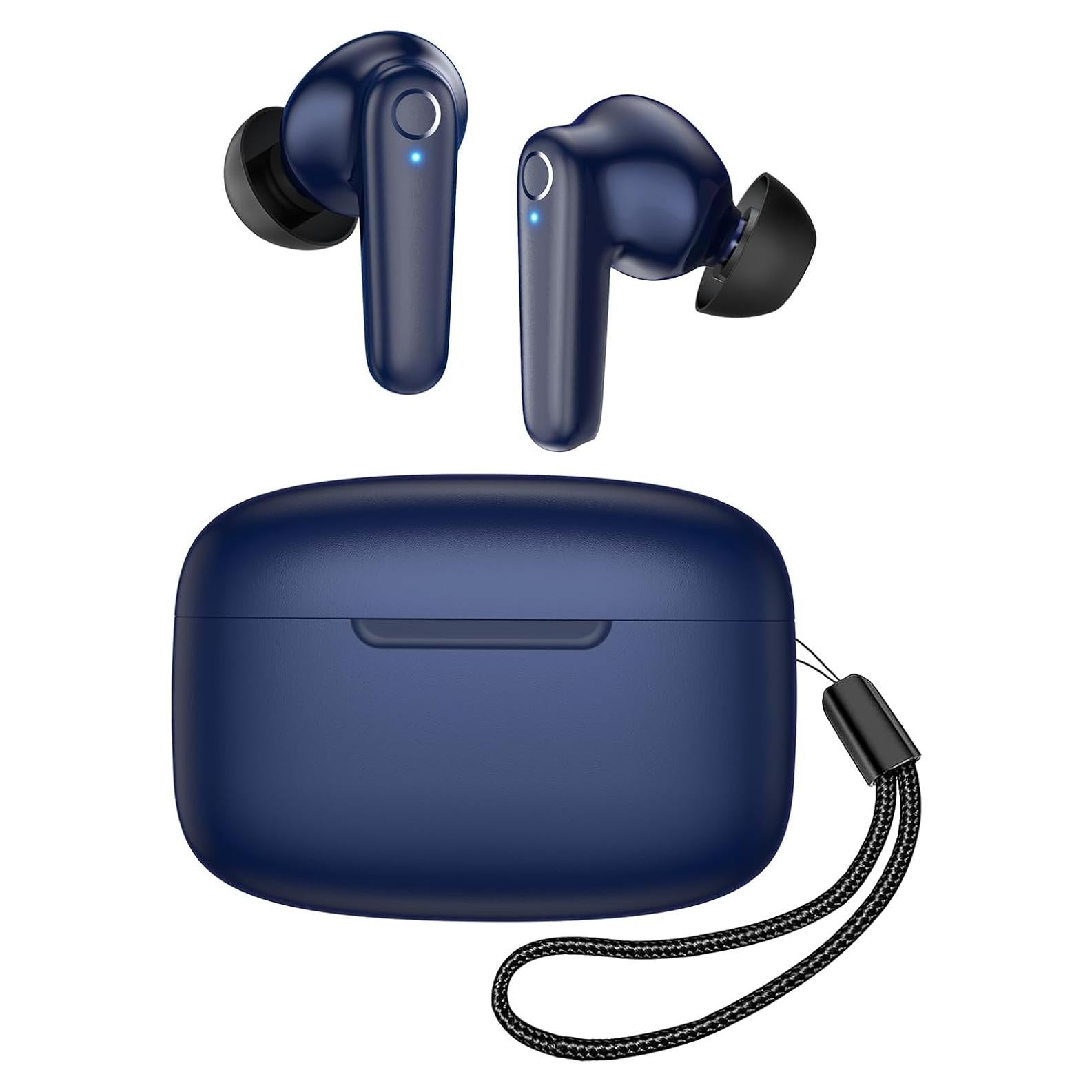 Auriculares Inalámbricos Redpepper N9i Bluetooth 5.3 60H Azul