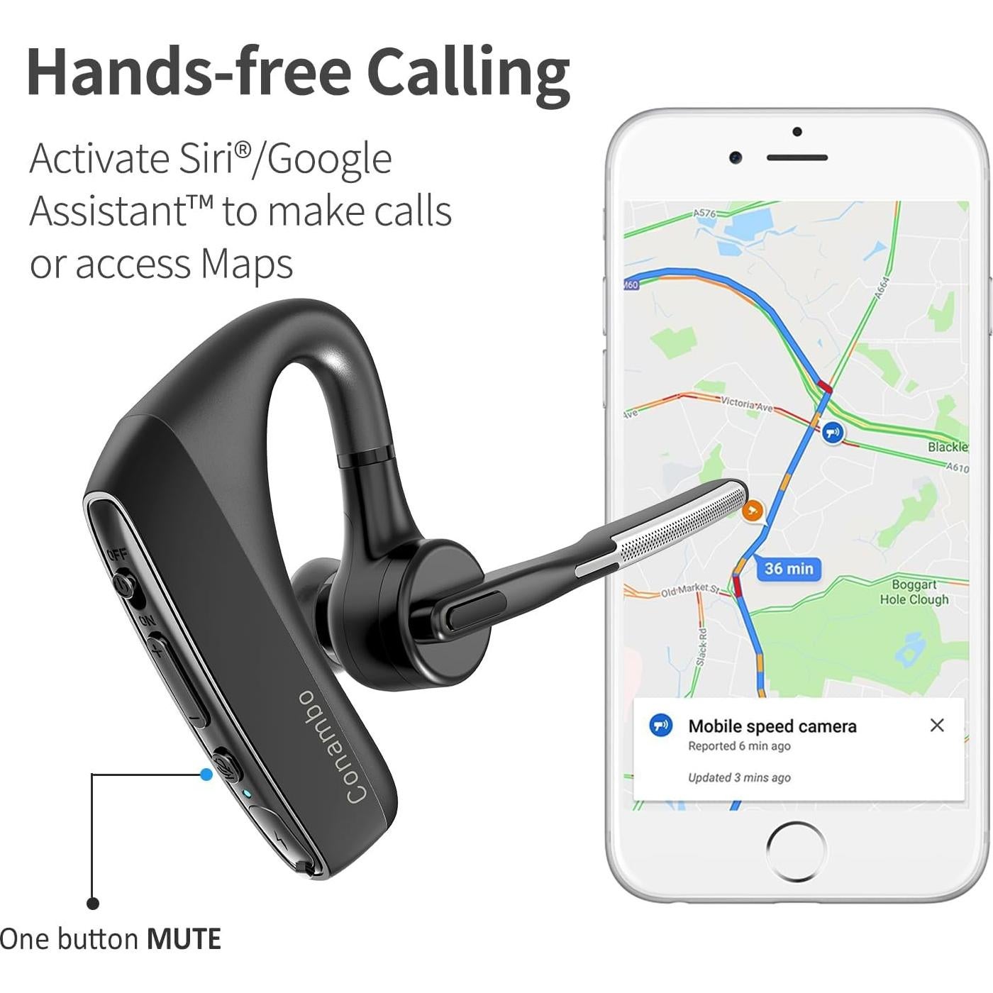 Auricular Inalámbrico Conambo K18 Bluetooth 5.1 con Cancelación de Ruido