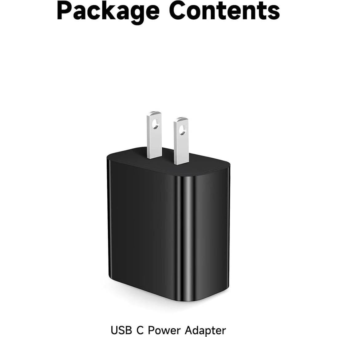 Cargador Rápido Tipo C USB para Galaxy Buds Pro y FE 1m