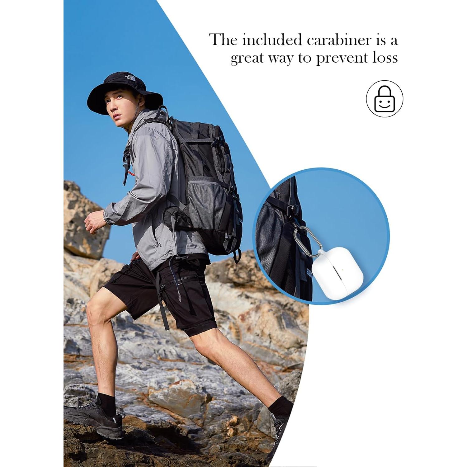 Funda de Silicona Suave para Samsung Galaxy Buds3/3 Pro - Blanco