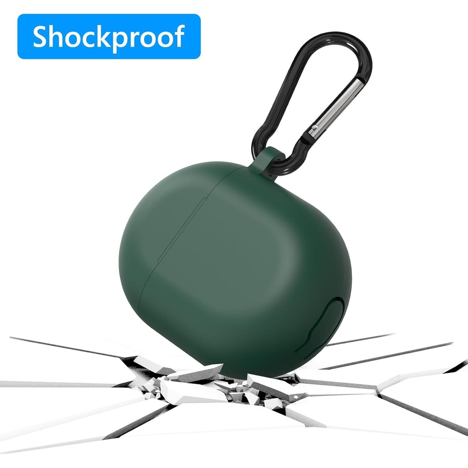 Funda de Silicona Geekria Verde para Google Pixel Buds Pro