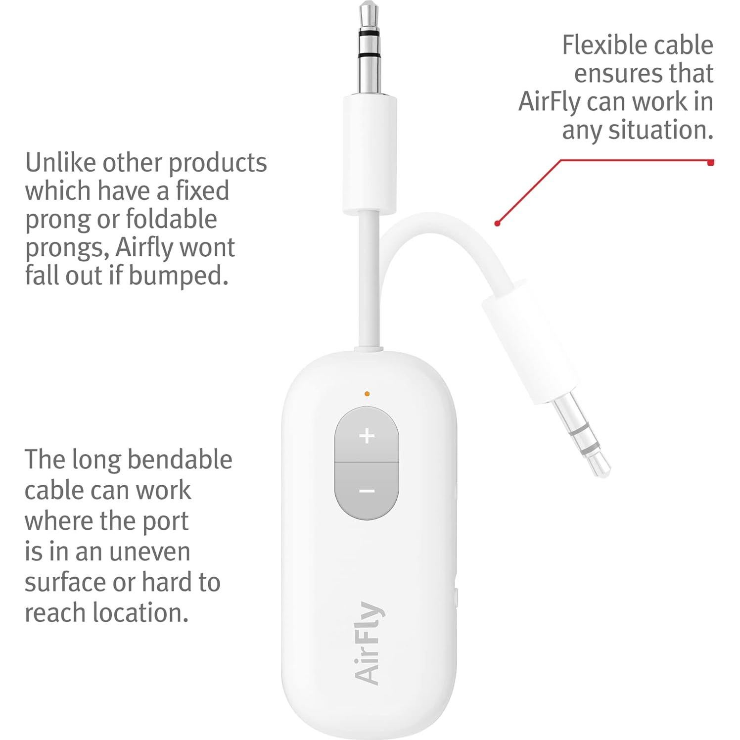 Twelve South AirFly SE | Adaptador Bluetooth Inalámbrico