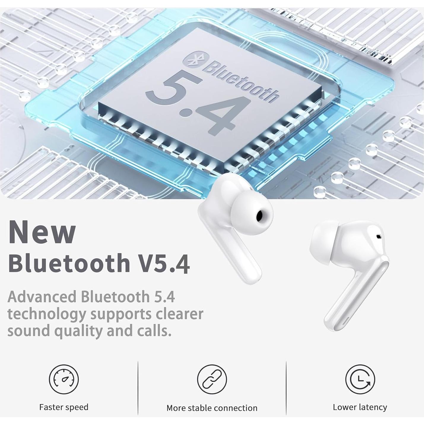 Auriculares Inalámbricos Bluetooth 5.4 xinwld A97 Pro IP7