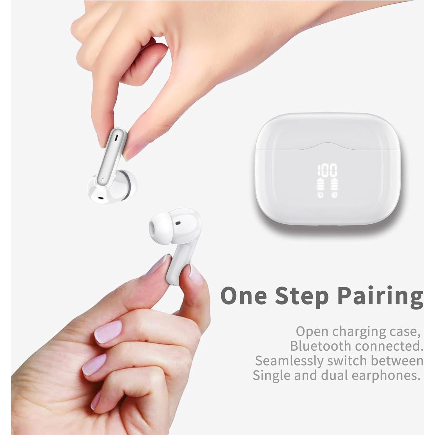 Auriculares Inalámbricos Bluetooth 5.4 xinwld A97 Pro IP7