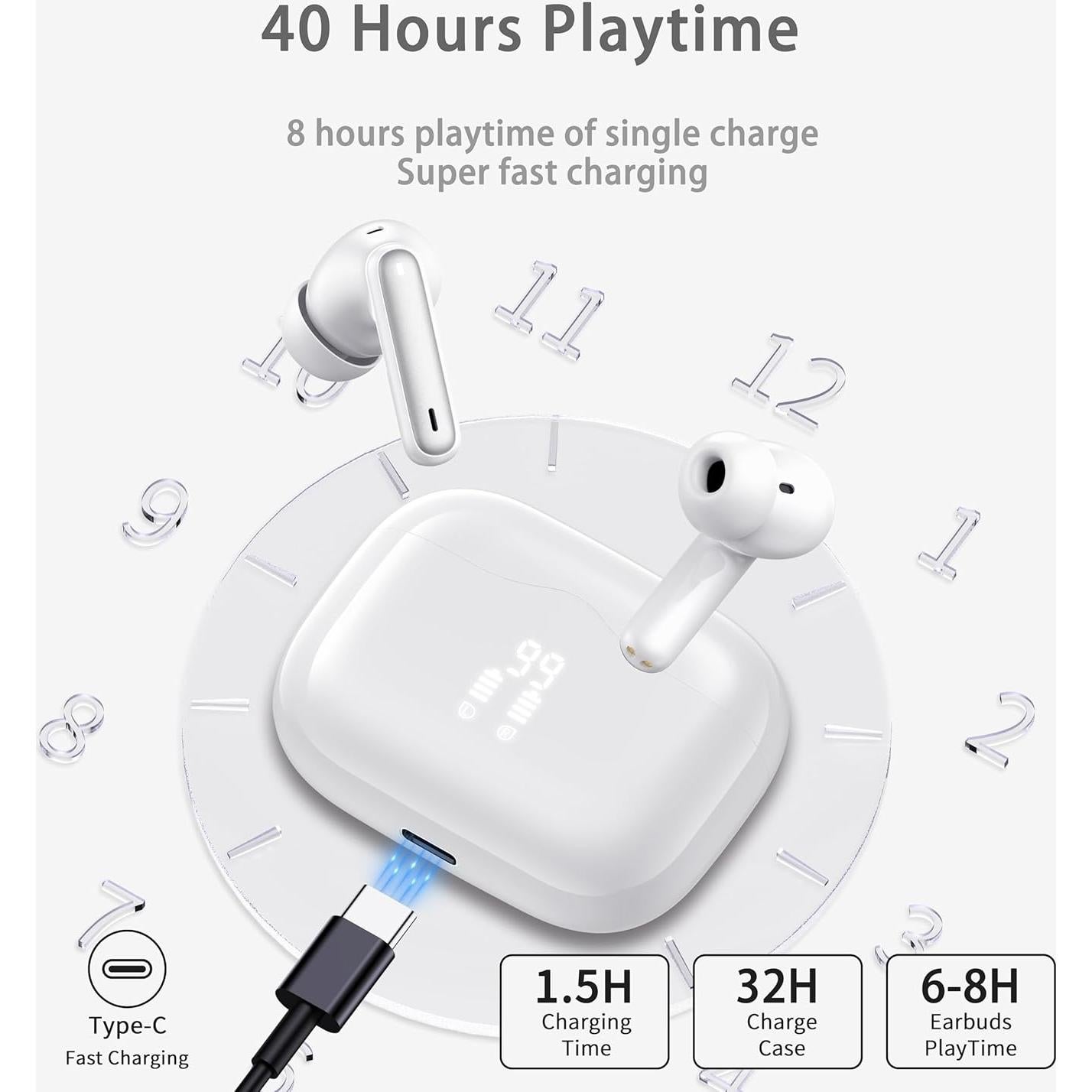 Auriculares Inalámbricos Bluetooth 5.4 xinwld A97 Pro IP7