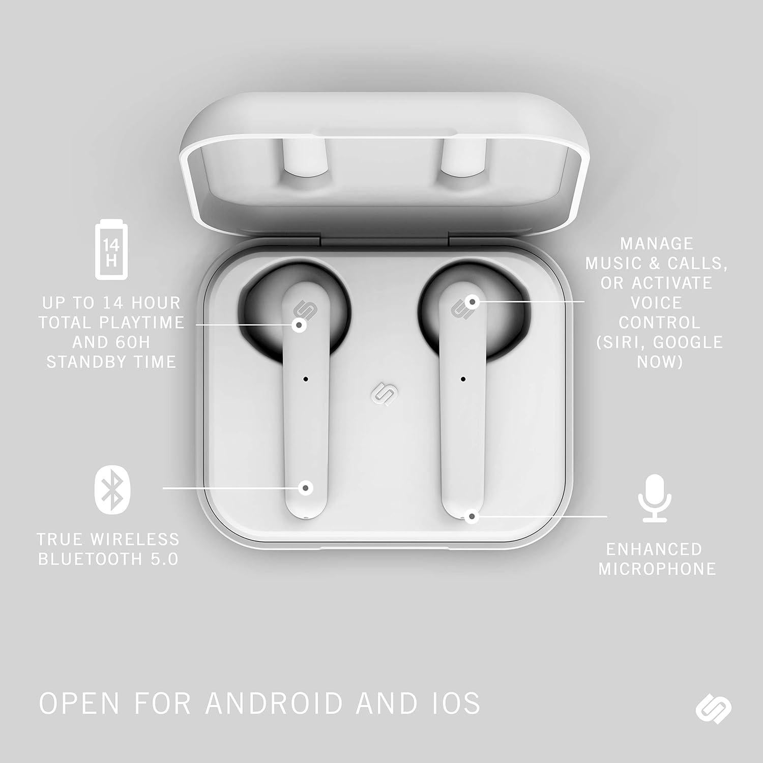 Auriculares Inalámbricos Urbanista Stockholm Bluetooth 5.0 - Blanco