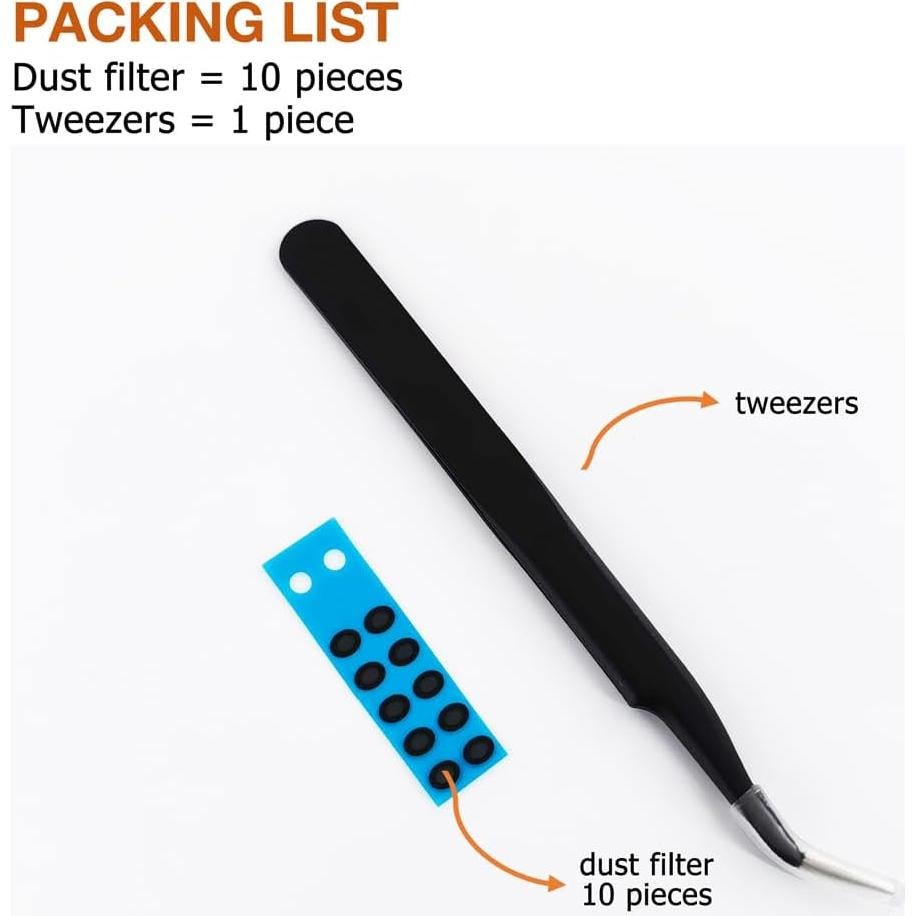 Filtro de Polvo para Auriculares TOZO NC9/NC9 Plus/NC7/NC7 Pro - 5 Pares