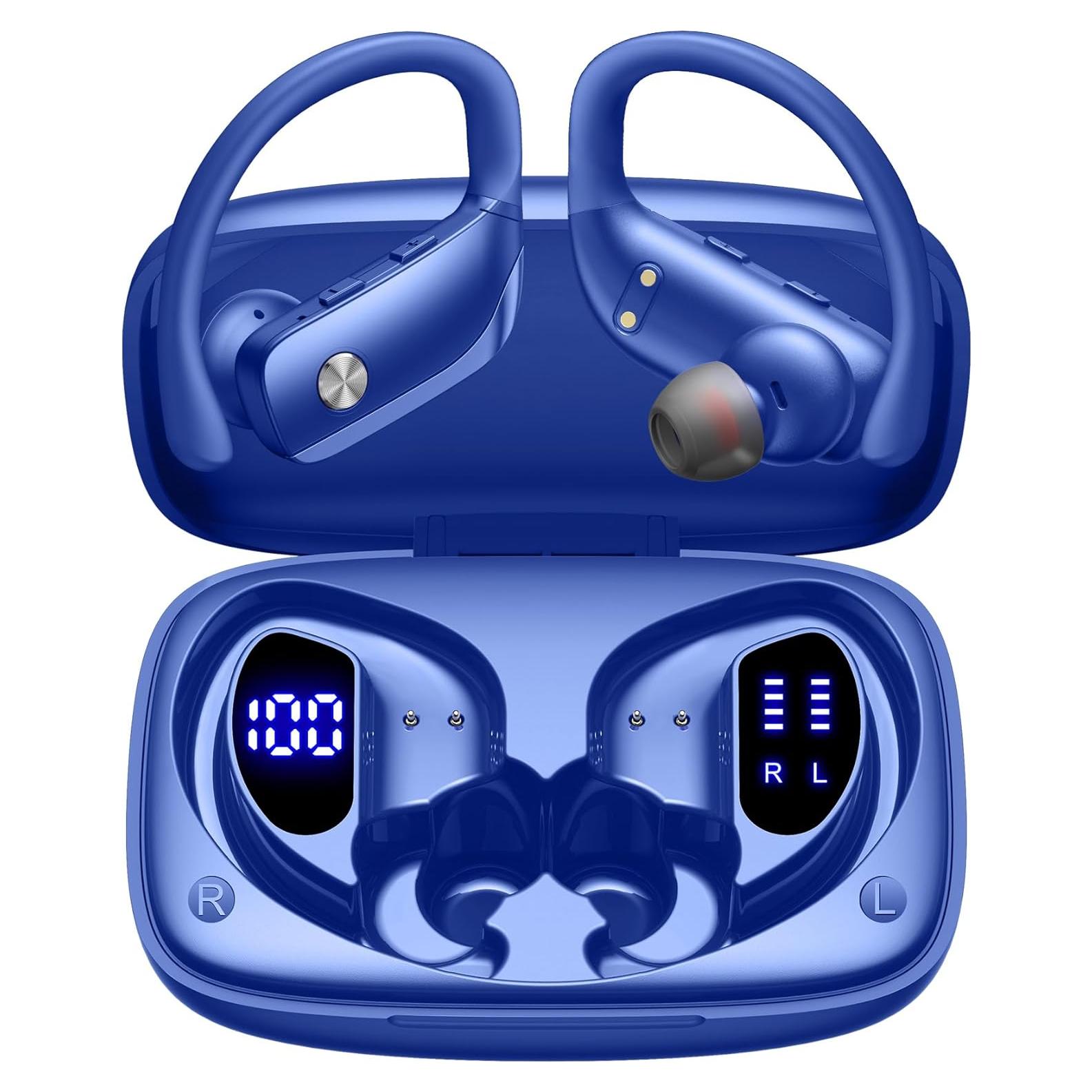 Auriculares Inalámbricos BMANI T16 Bluetooth 5.0 80hrs Azul