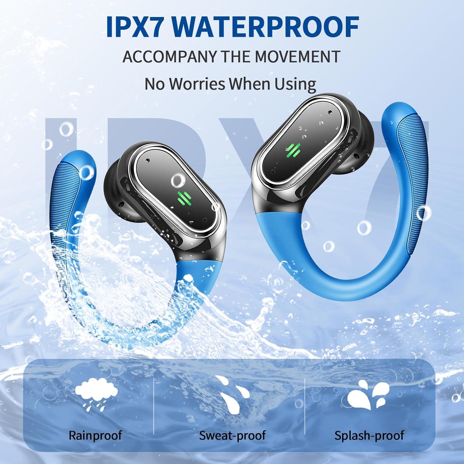 Auriculares Inalámbricos Rolosar Q76 Bluetooth 5.4 Impermeables