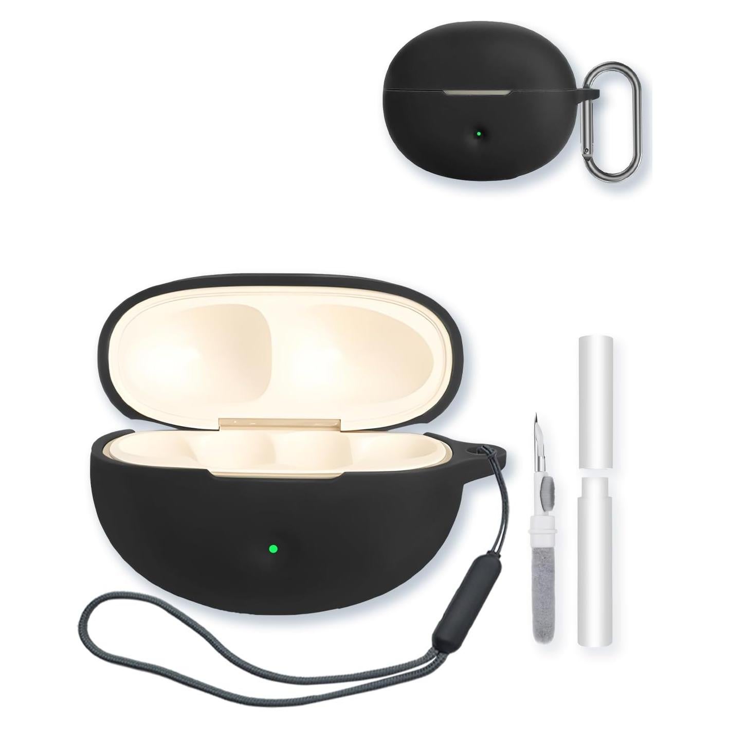 Funda Protectora BOVUGAC para Auriculares QCY Crossky C50 - Negro