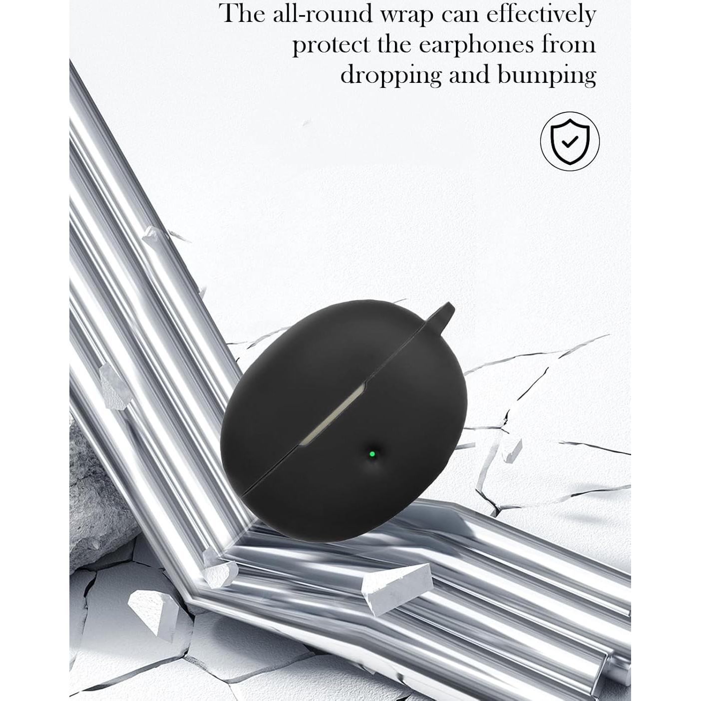 Funda Protectora BOVUGAC para Auriculares QCY Crossky C50 - Negro