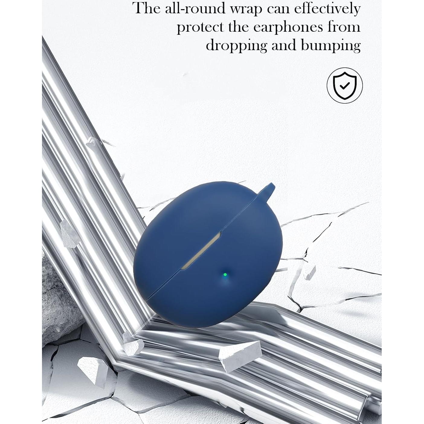 Funda Protectora BOVUGAC para Auriculares QCY Crossky C50 Azul