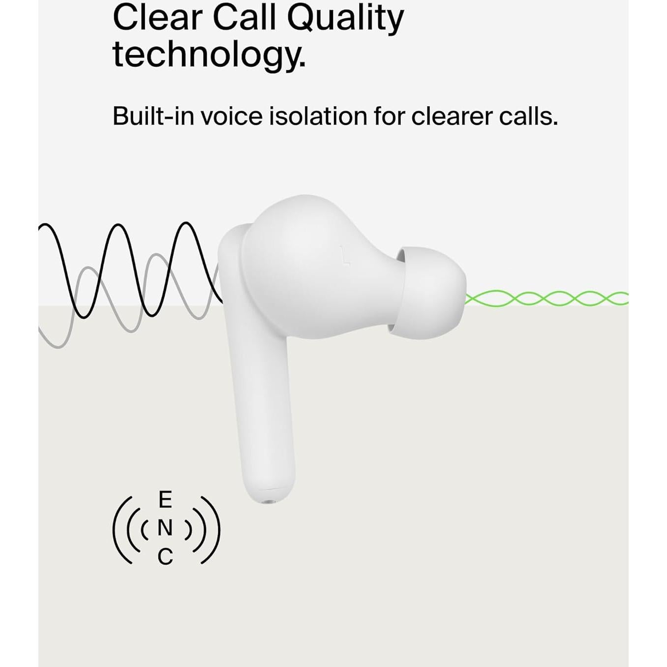 Auriculares Inalámbricos Belkin SoundForm Rhythm - 28H Batería