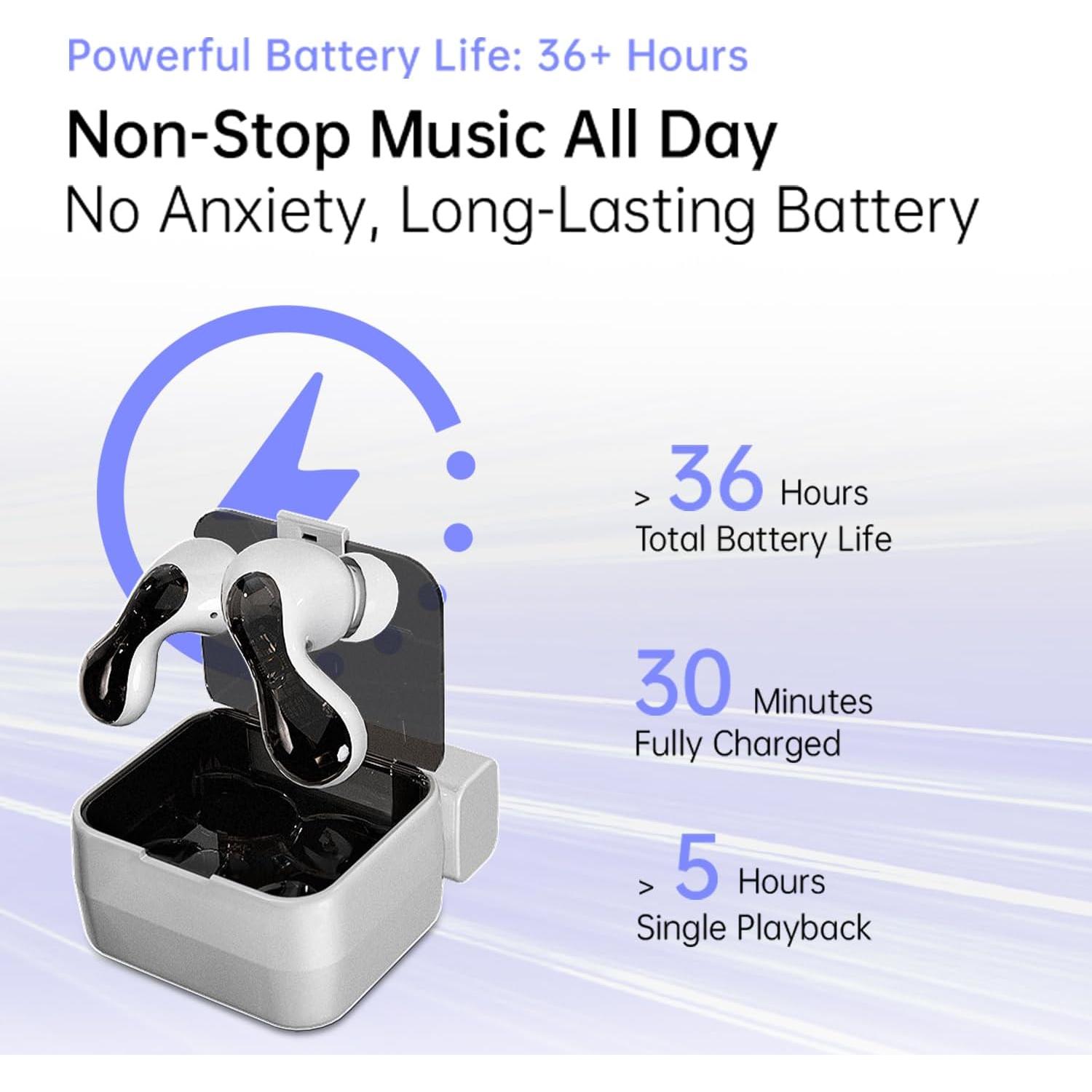 Auriculares Inalámbricos Bluetooth ND Pulsar 36H Control Táctil