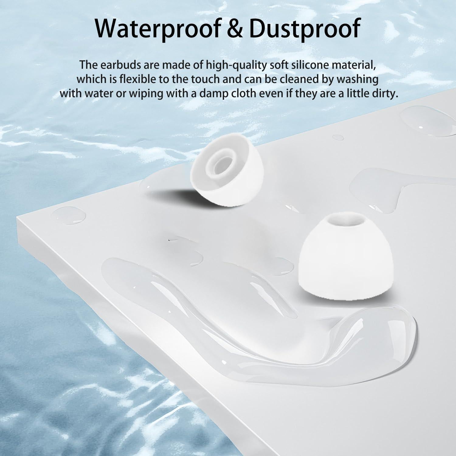 Auriculares de Reemplazo Silicona NOUKAJU para Nothing Ear (a) - 3 Tamaños