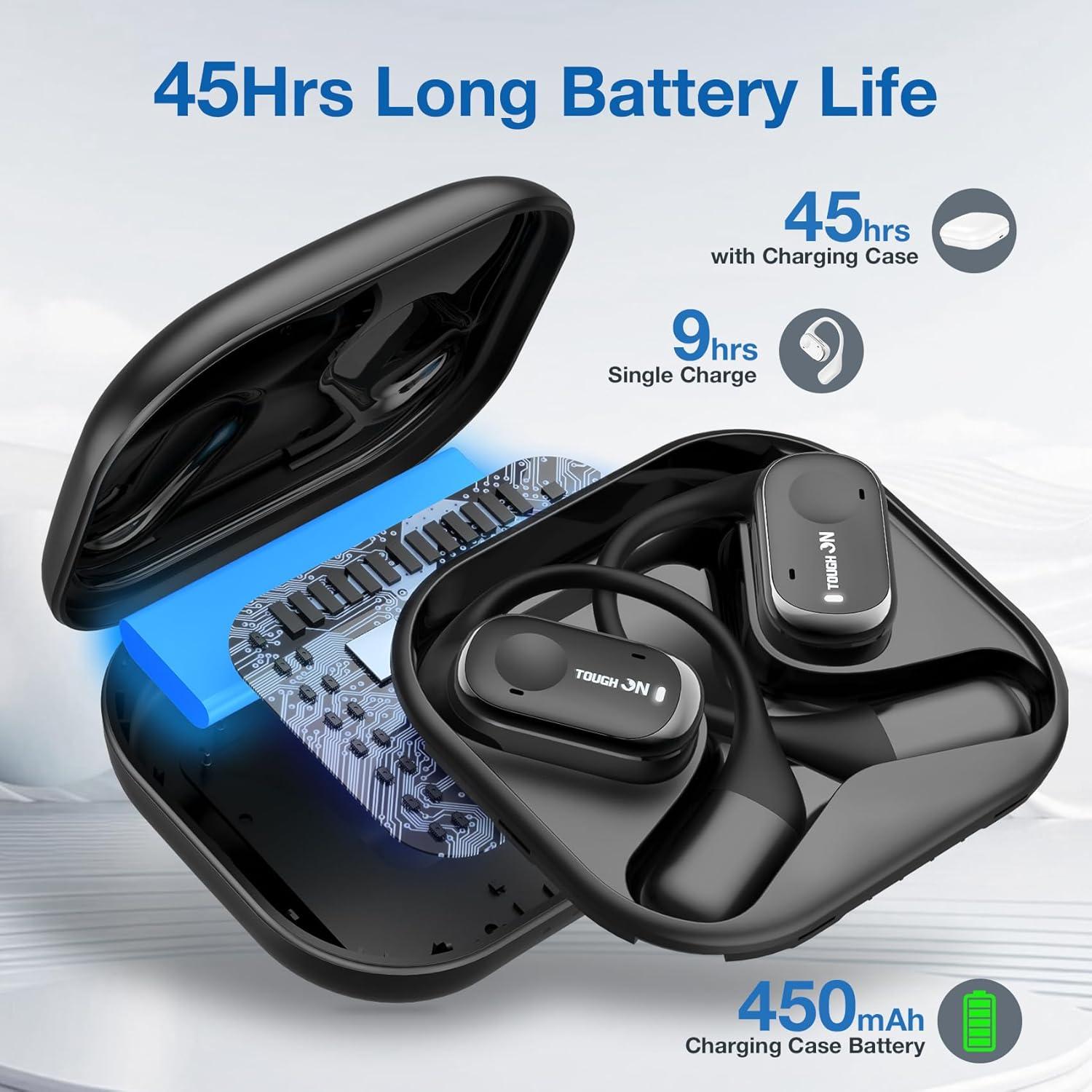 Auriculares Inalámbricos Bluetooth 5.3 Tough On TO-30 con Micrófono