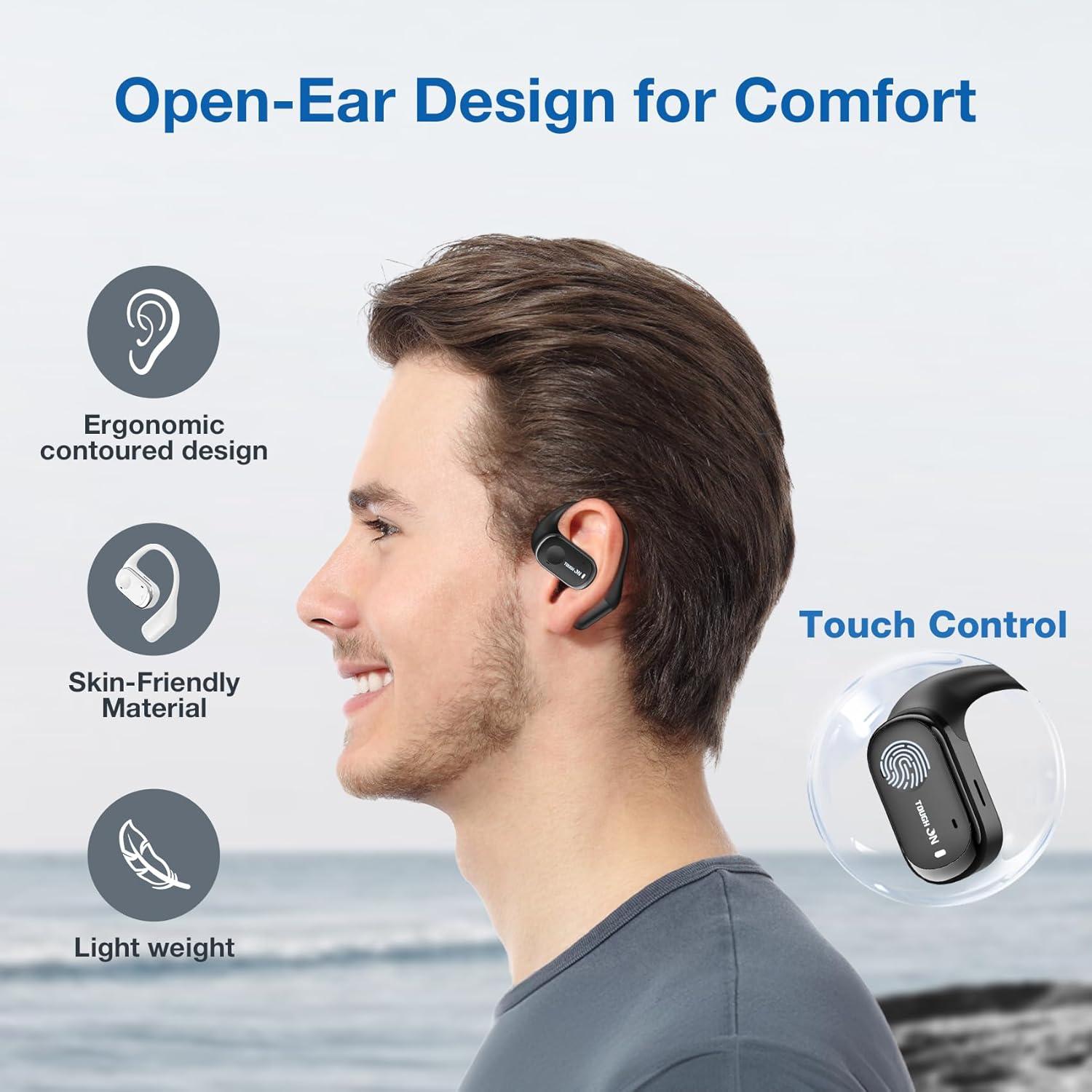 Auriculares Inalámbricos Bluetooth 5.3 Tough On TO-30 con Micrófono