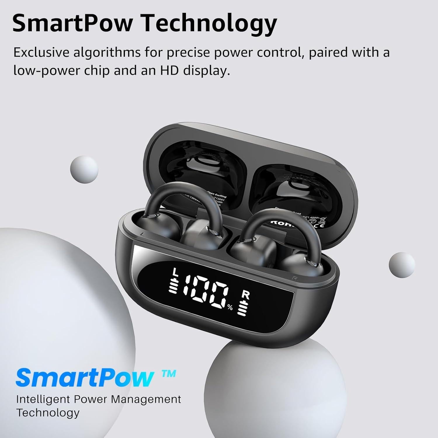 Auriculares Inalámbricos TOZO A1 Bluetooth 5.3 IPX5 Ultra Ligeros