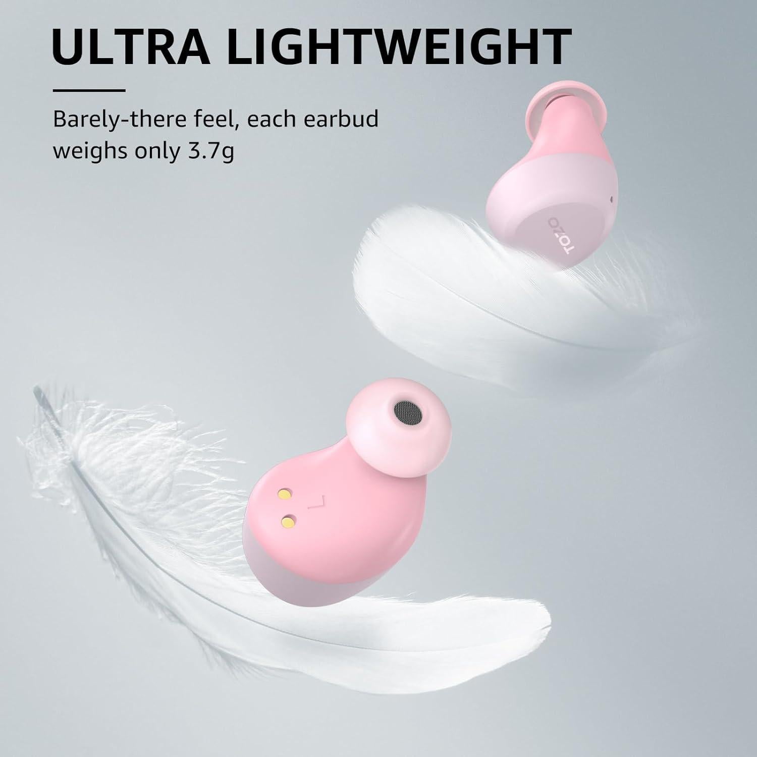 Auriculares Inalámbricos TOZO A1 Bluetooth 5.3 IPX5 Ultra Ligeros