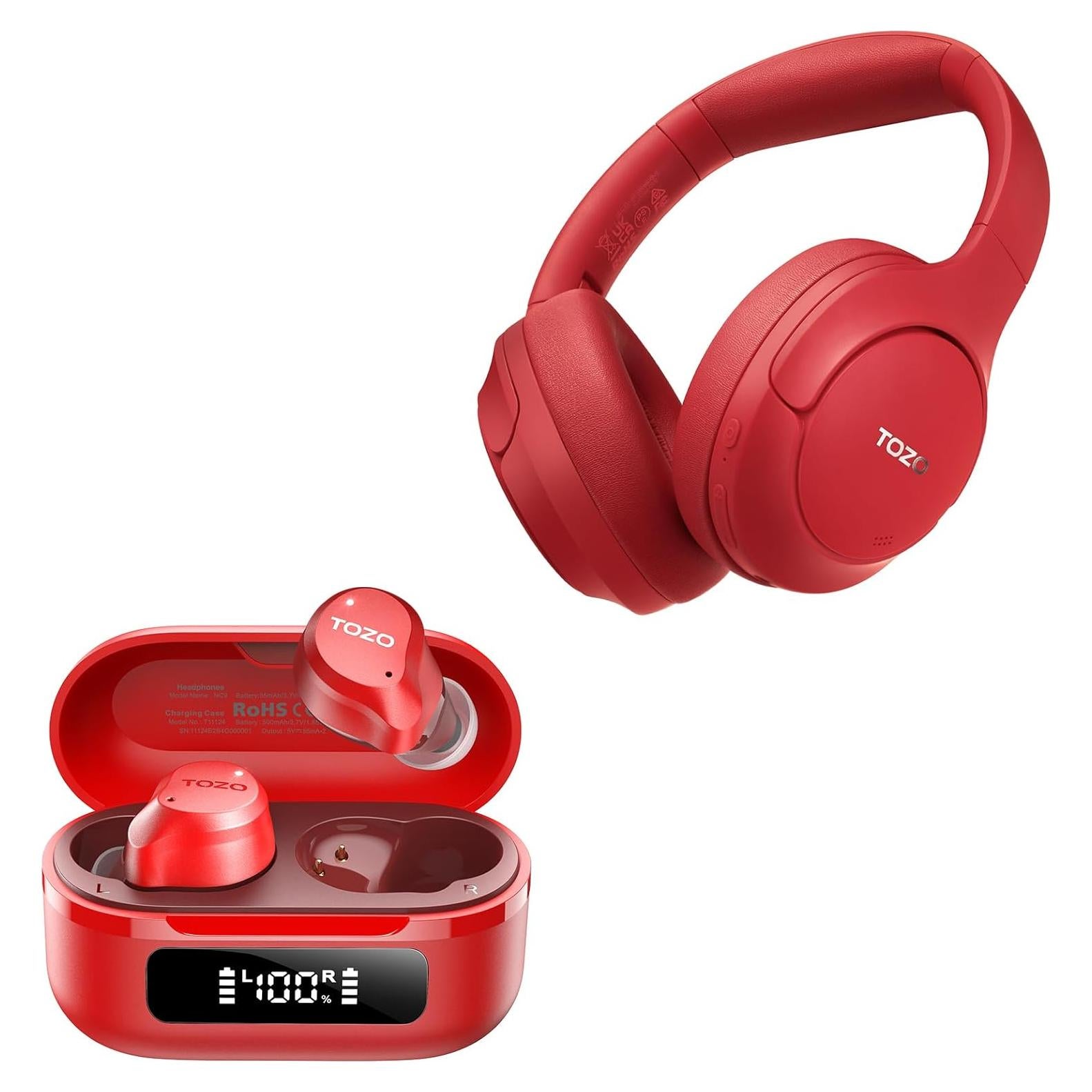 Auriculares Inalámbricos TOZO HT2 con Cancelación de Ruido