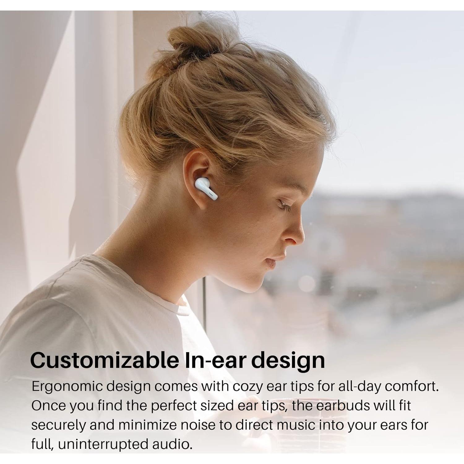 Auriculares Inalámbricos TOZO A2 Bluetooth 5.3 IPX5 Blancos