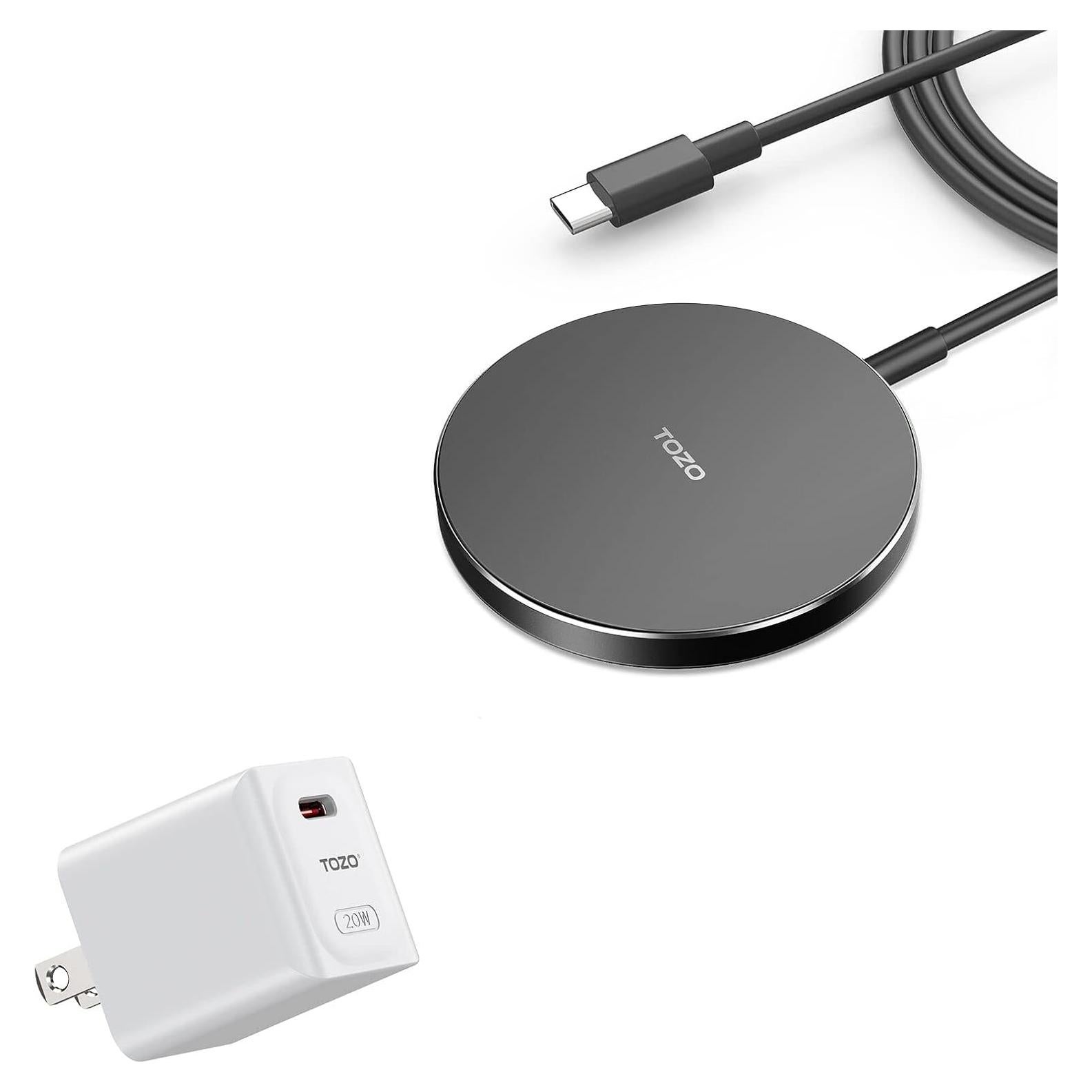 Cargador Inalámbrico Magnético TOZO W6 15W USB-C 20W