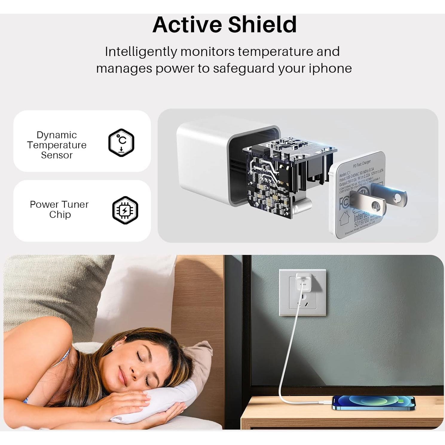 Cargador Inalámbrico Magnético TOZO W6 15W USB-C 20W