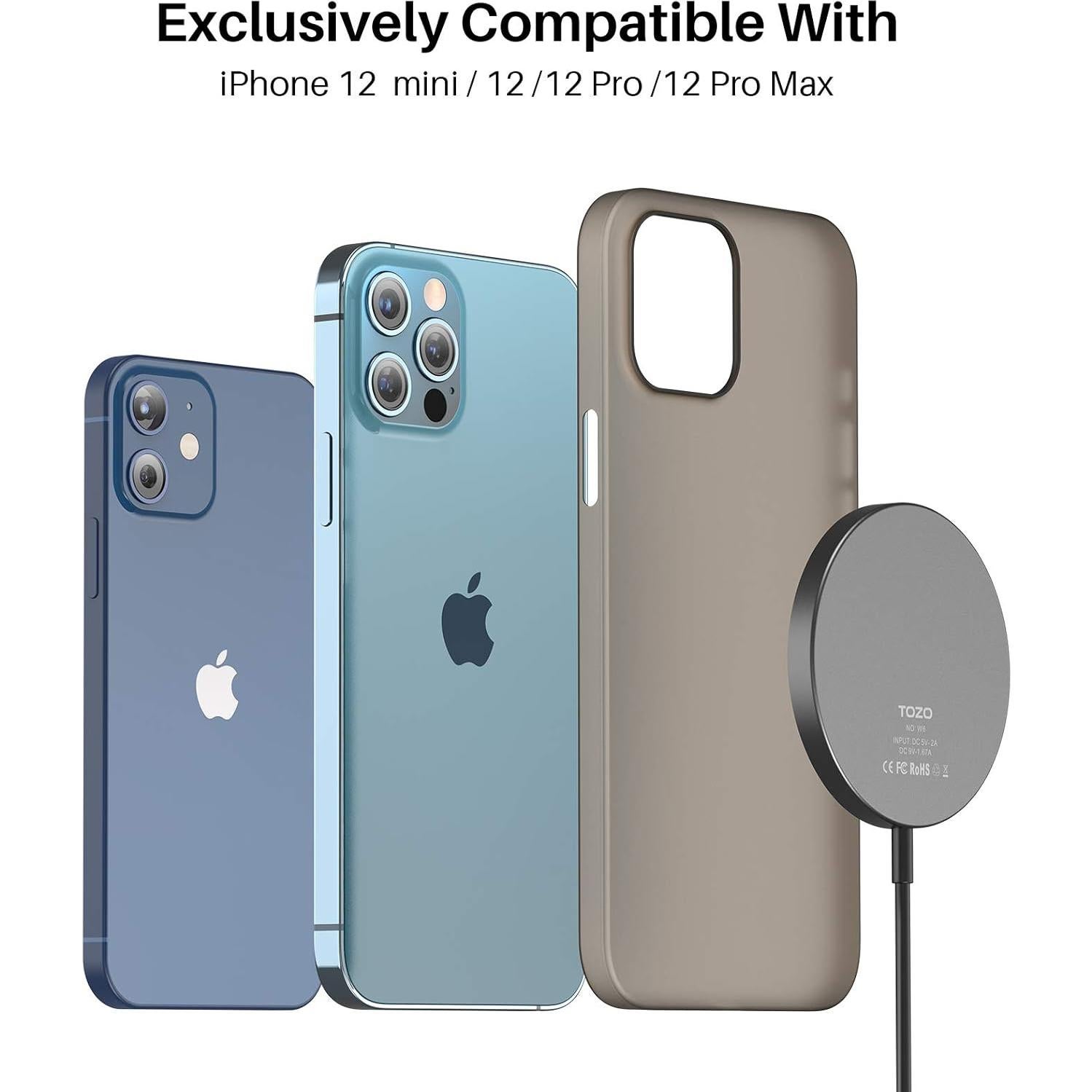 Cargador Inalámbrico Magnético TOZO W6 15W USB-C 20W