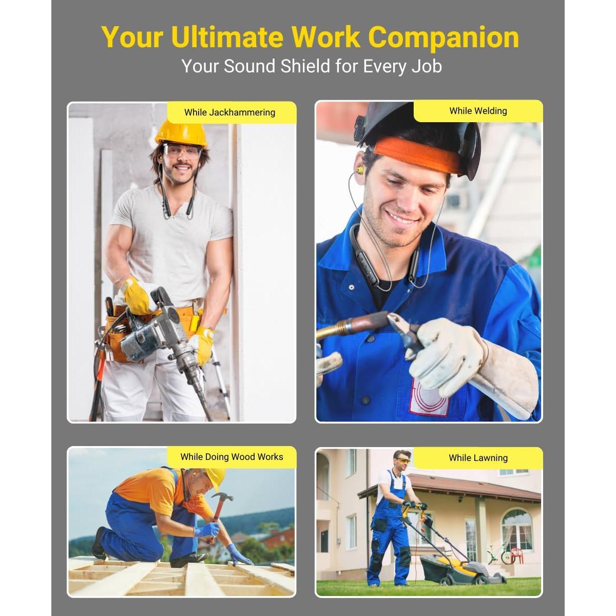 Auriculares Inalámbricos Homespot Neckband con Reducción de Ruido 27dB