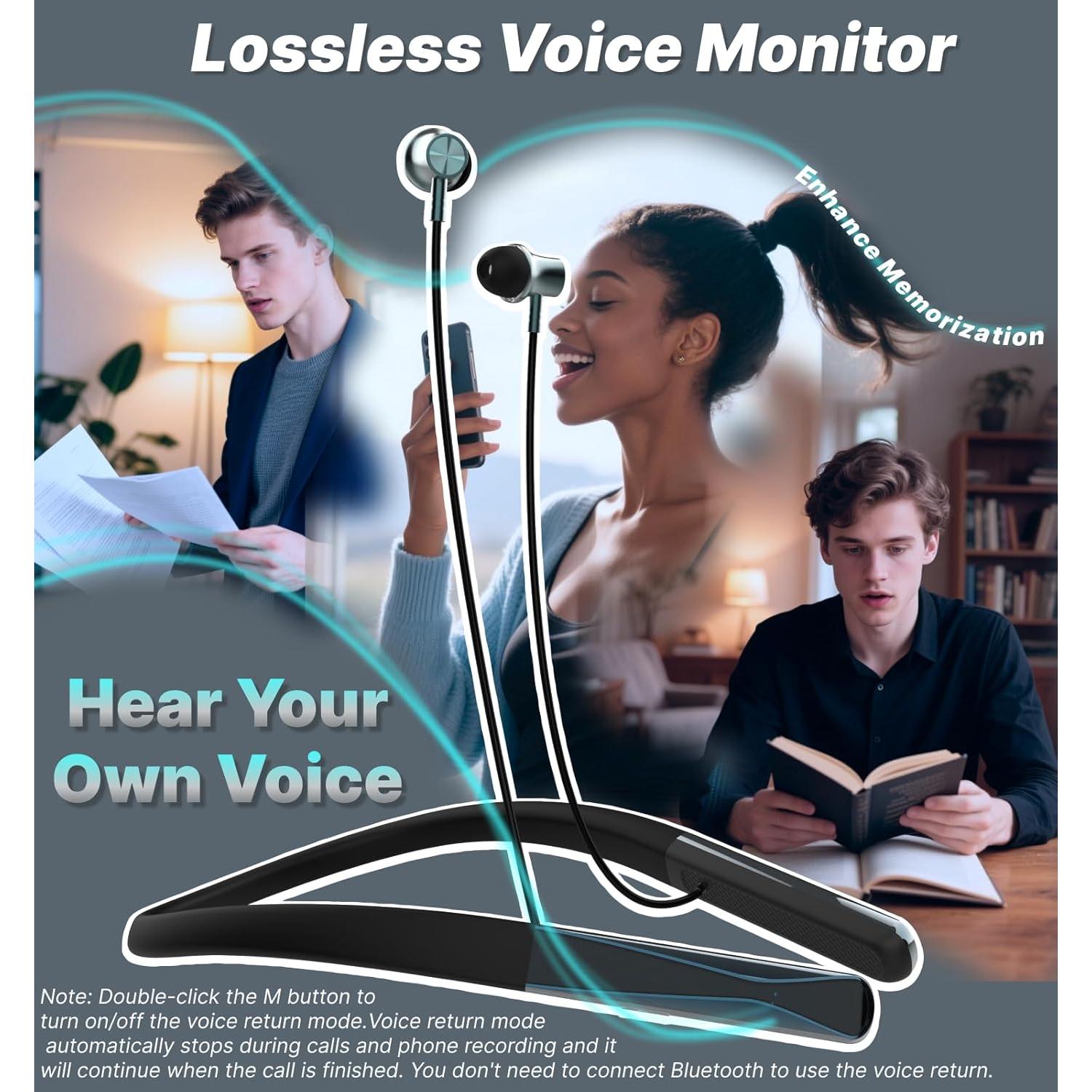 Auriculares Bluetooth Hmusic H08 con Banda de Cuello IPX5