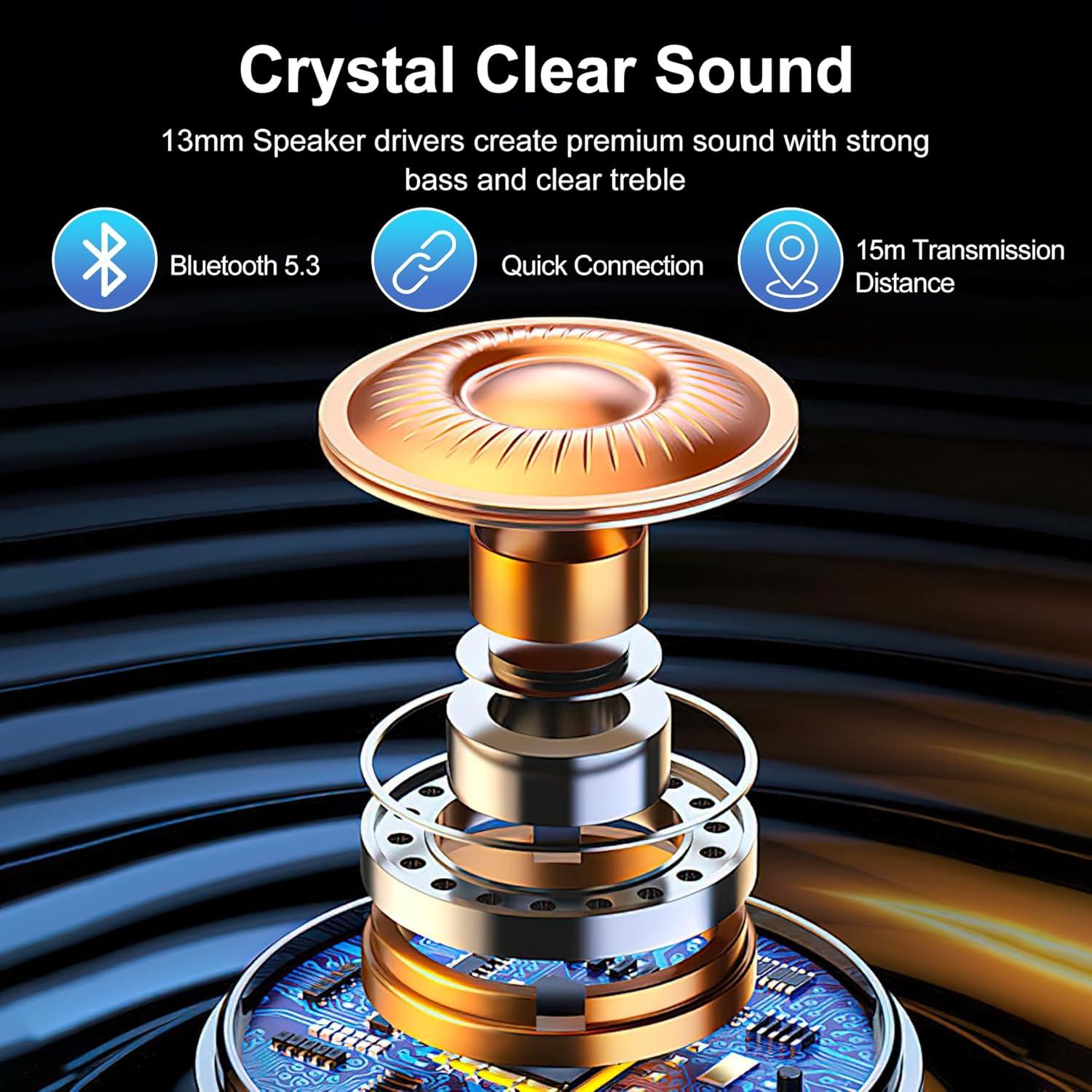 Auriculares Inalámbricos Blackview Airbuds 8 Bluetooth 5.3 IPX7