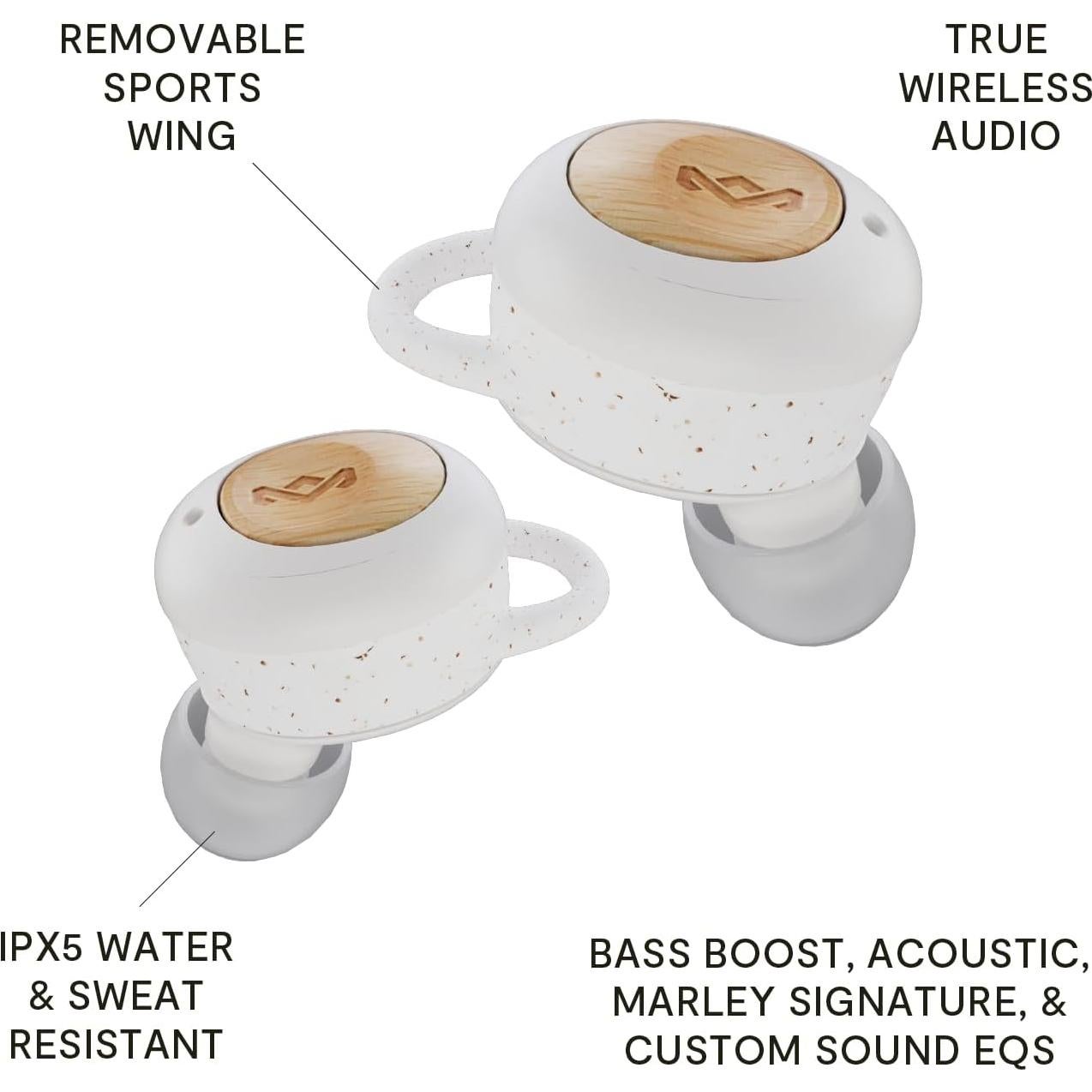 Auriculares Inalámbricos House of Marley Champion 2 - 35h Batería