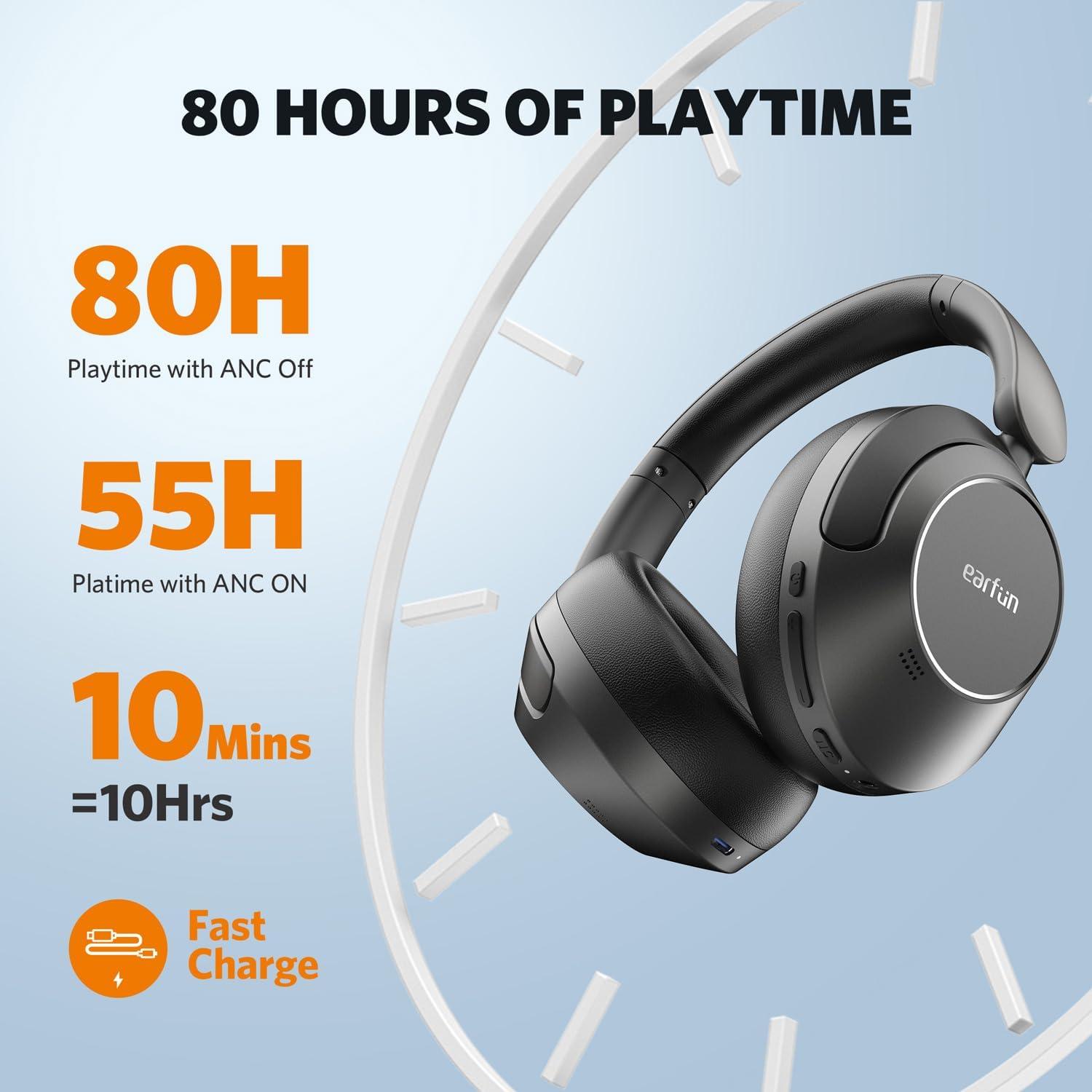 Auriculares Inalámbricos EarFun Free 2S con ANC y Sonido Hi-Res