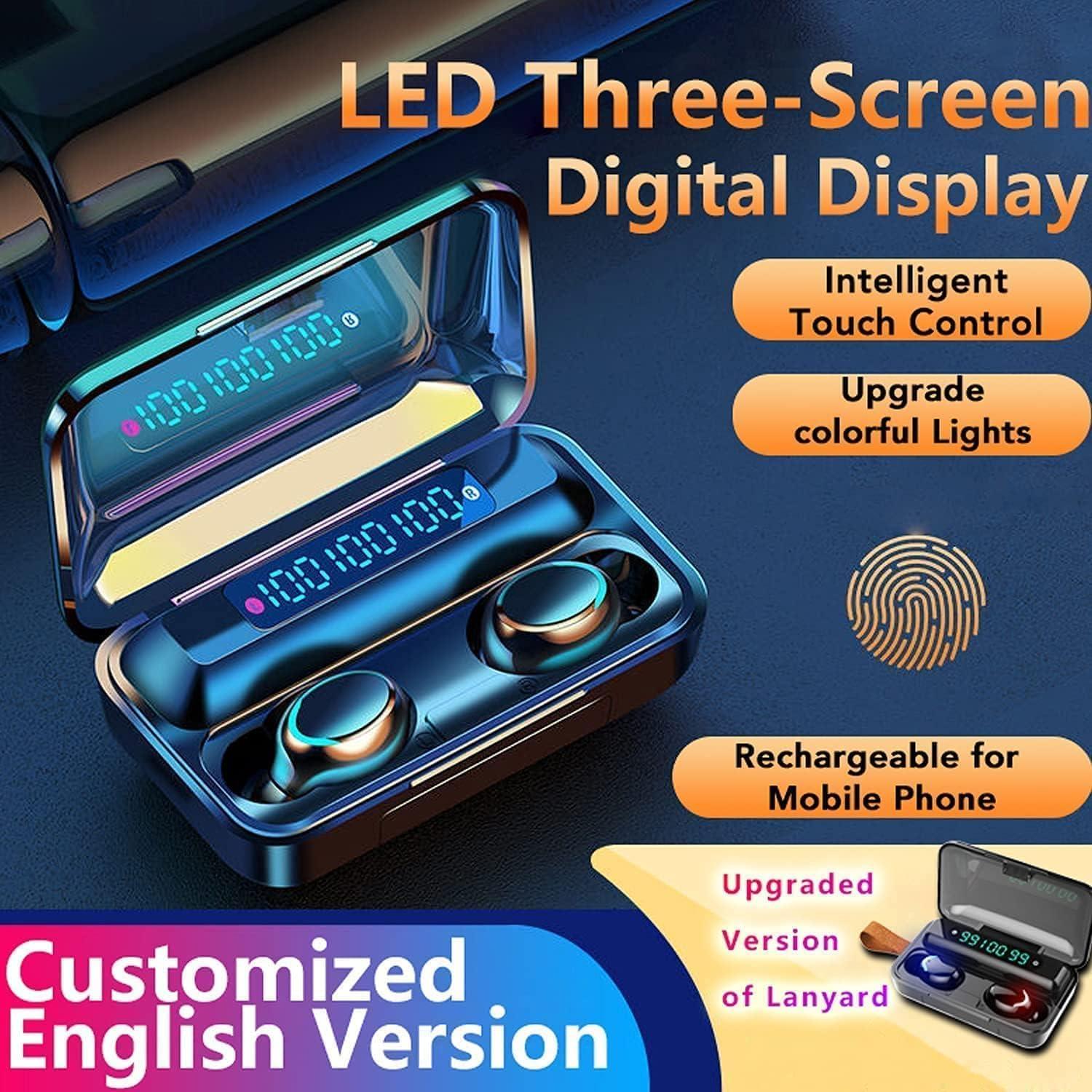 Auriculares Inalámbricos BMHOLU DS-89 Hi-Fi IPX5 42h