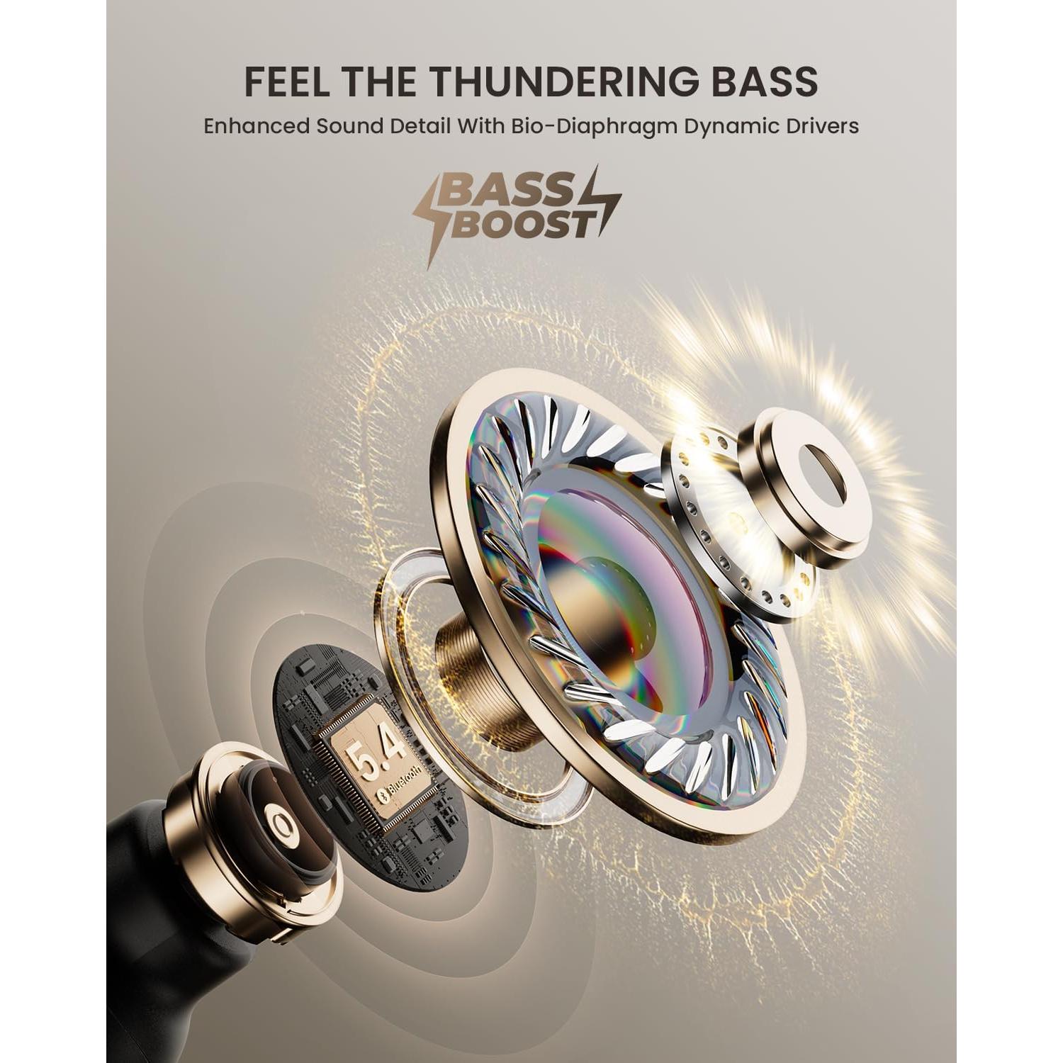 Auriculares In-Ear Inalámbricos wegear TW5, 40H Batería, IPX5