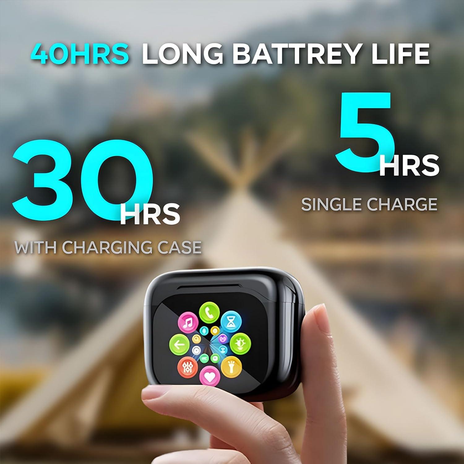 Auriculares Inalámbricos Newmine LX-50 con Cancelación de Ruido 30dB