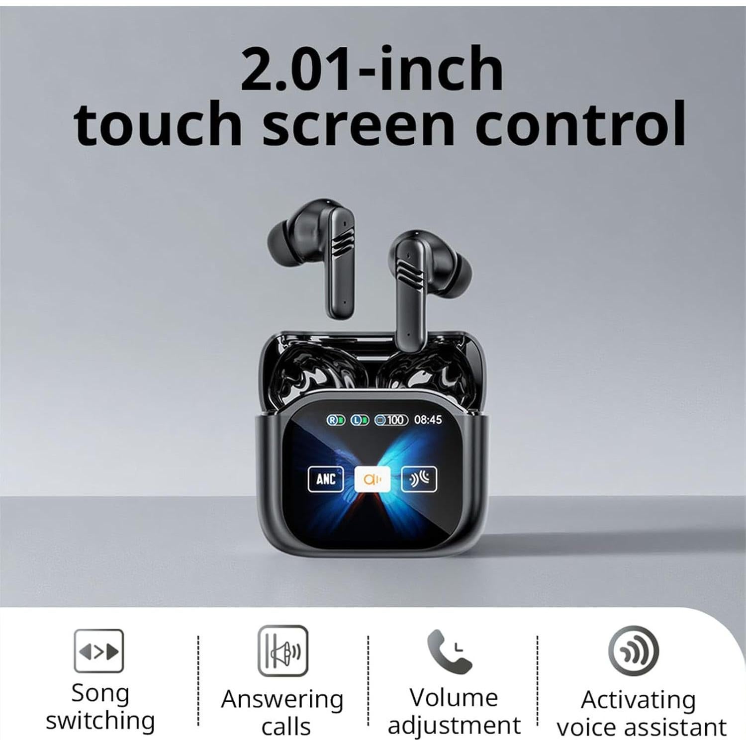 Auriculares Inalámbricos Newmine LX-50 con Cancelación de Ruido 30dB