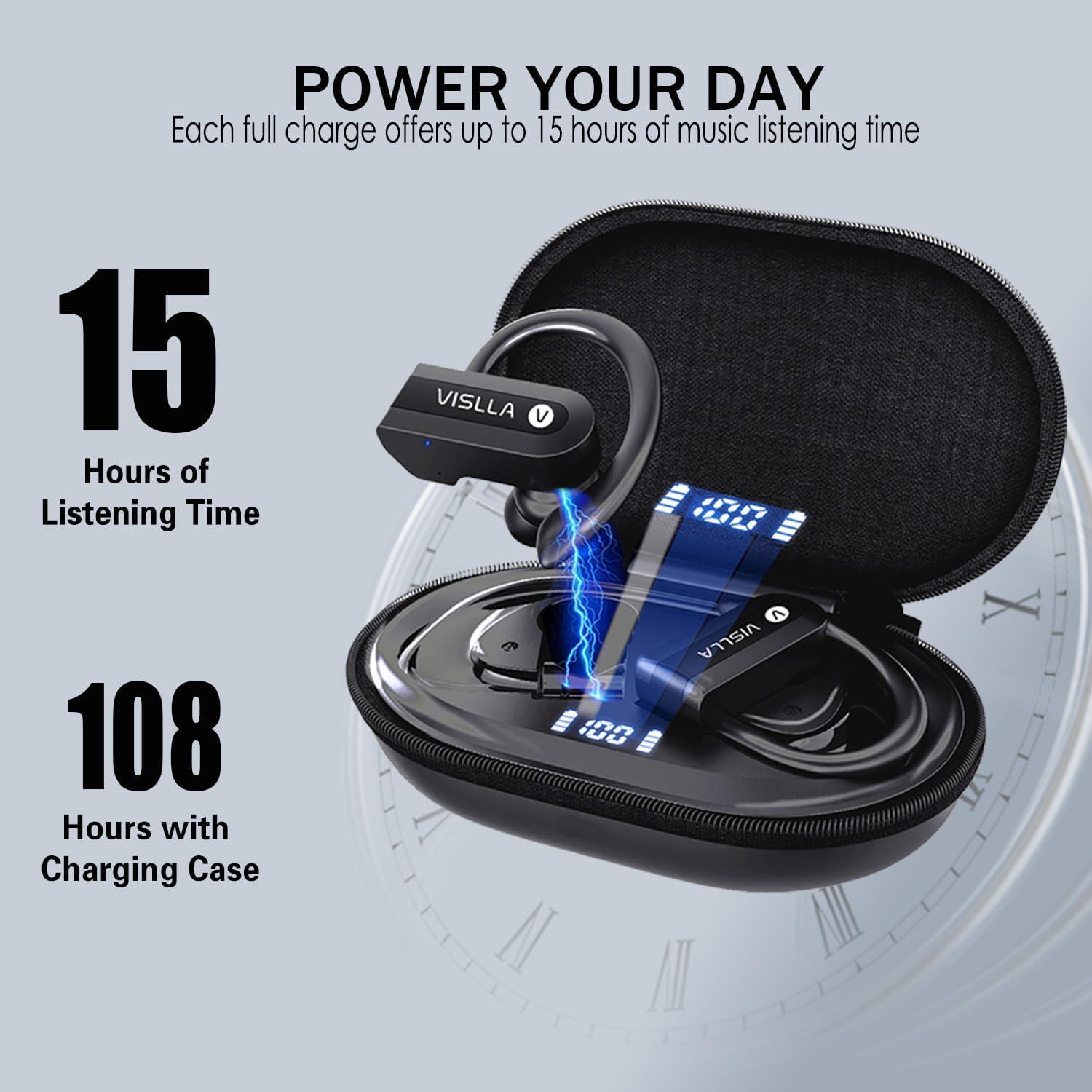 Auriculares Inalámbricos Vislla S7 Bluetooth con Micrófono 108H