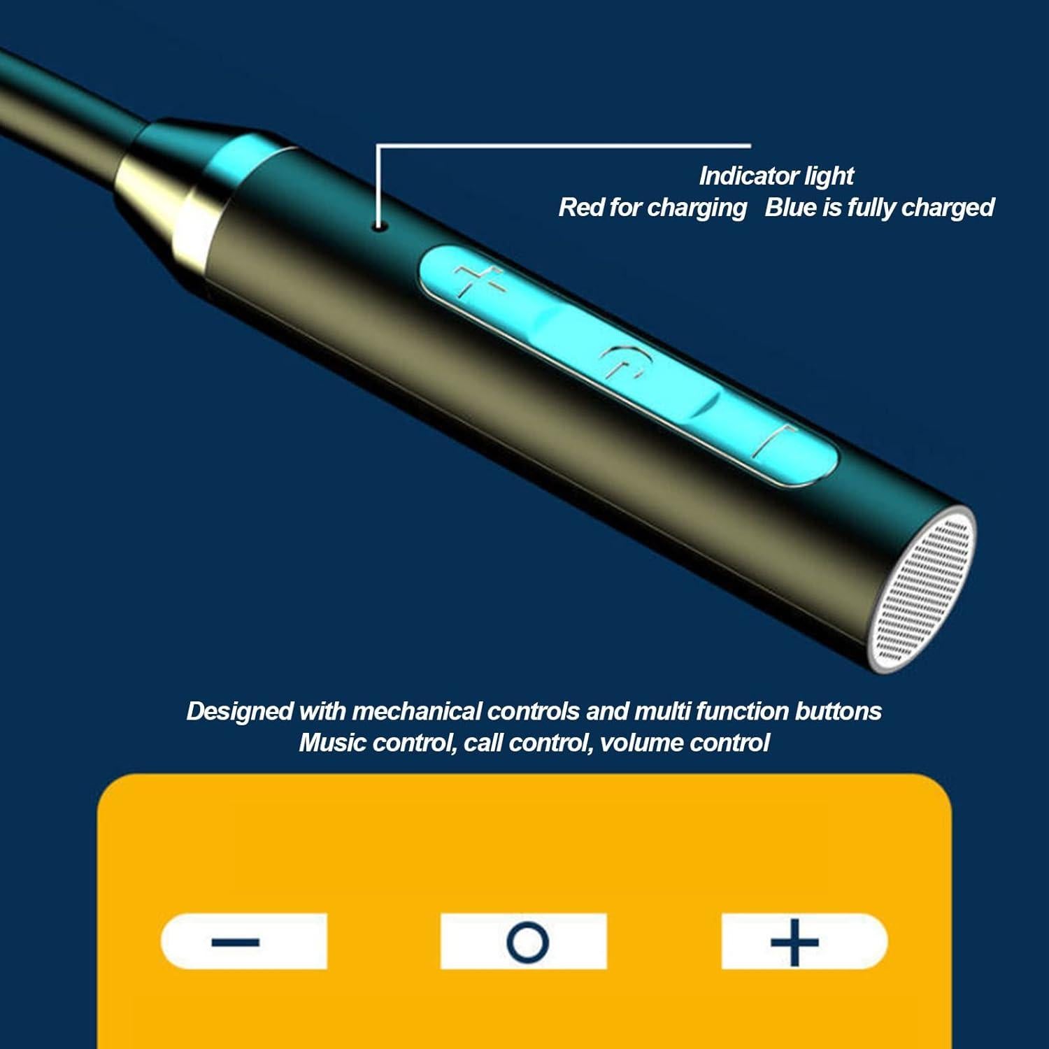 Auriculares de Cuello Wendry BT 5.2 Magnéticos IPX5 Ergonomicos