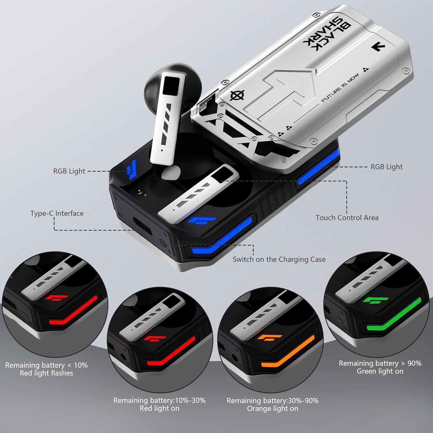 Auriculares Inalámbricos Black Shark T11 con Cancelación de Ruido